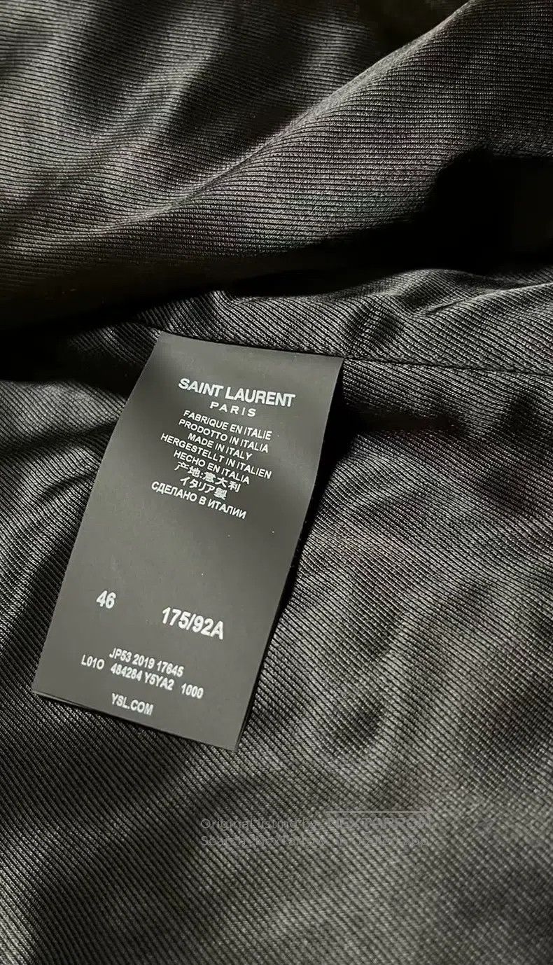 Saint Laurent Paris Saint Laurent Paris Leather Jacket Size US S / EU 44-46 / 1 - 3 Thumbnail