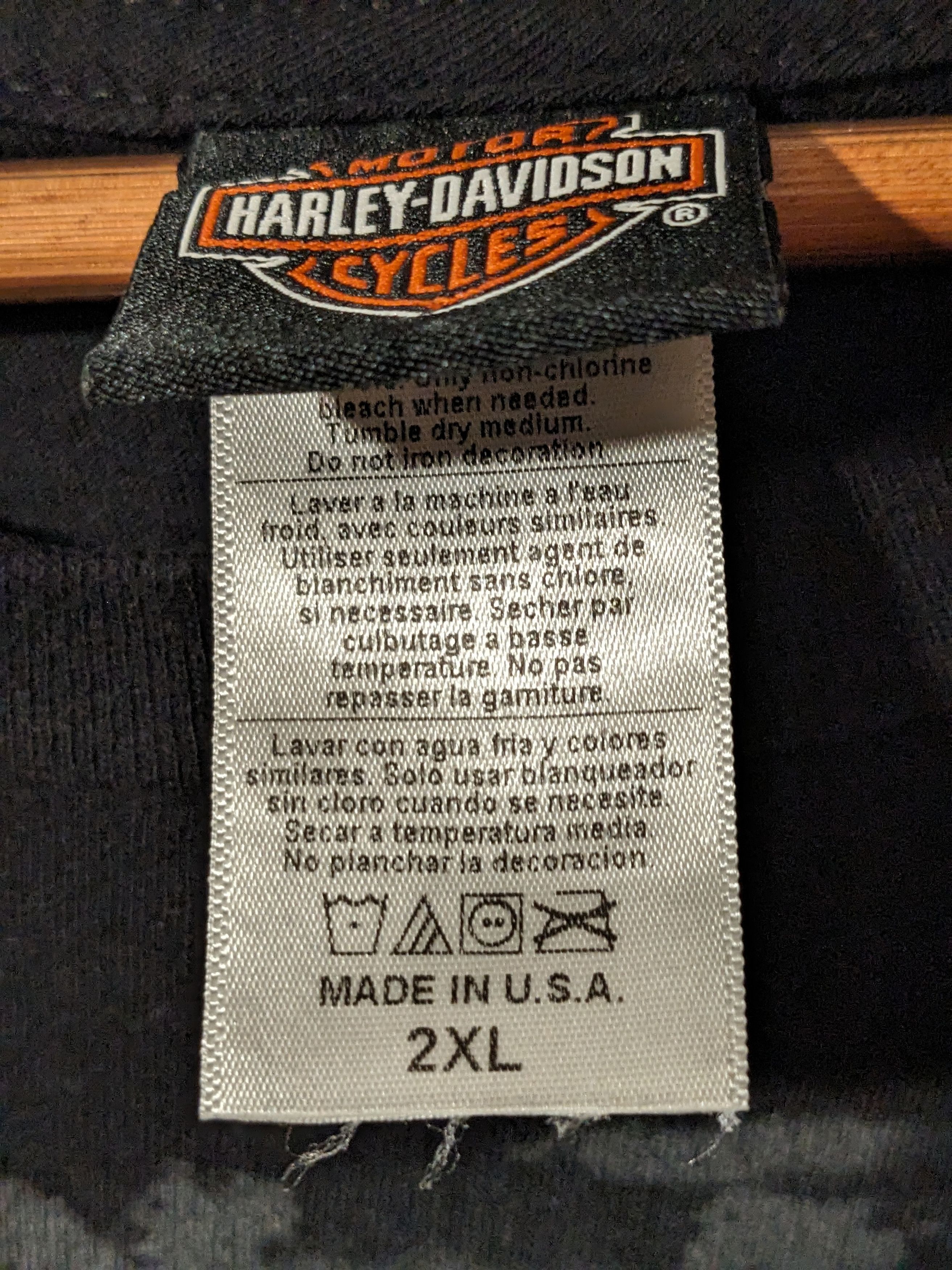 Harley Davidson × NASCAR Harley Davidson Motorcycle Americana Bike Week T-Shirt Size US XXL / EU 58 / 5 - 5 Thumbnail