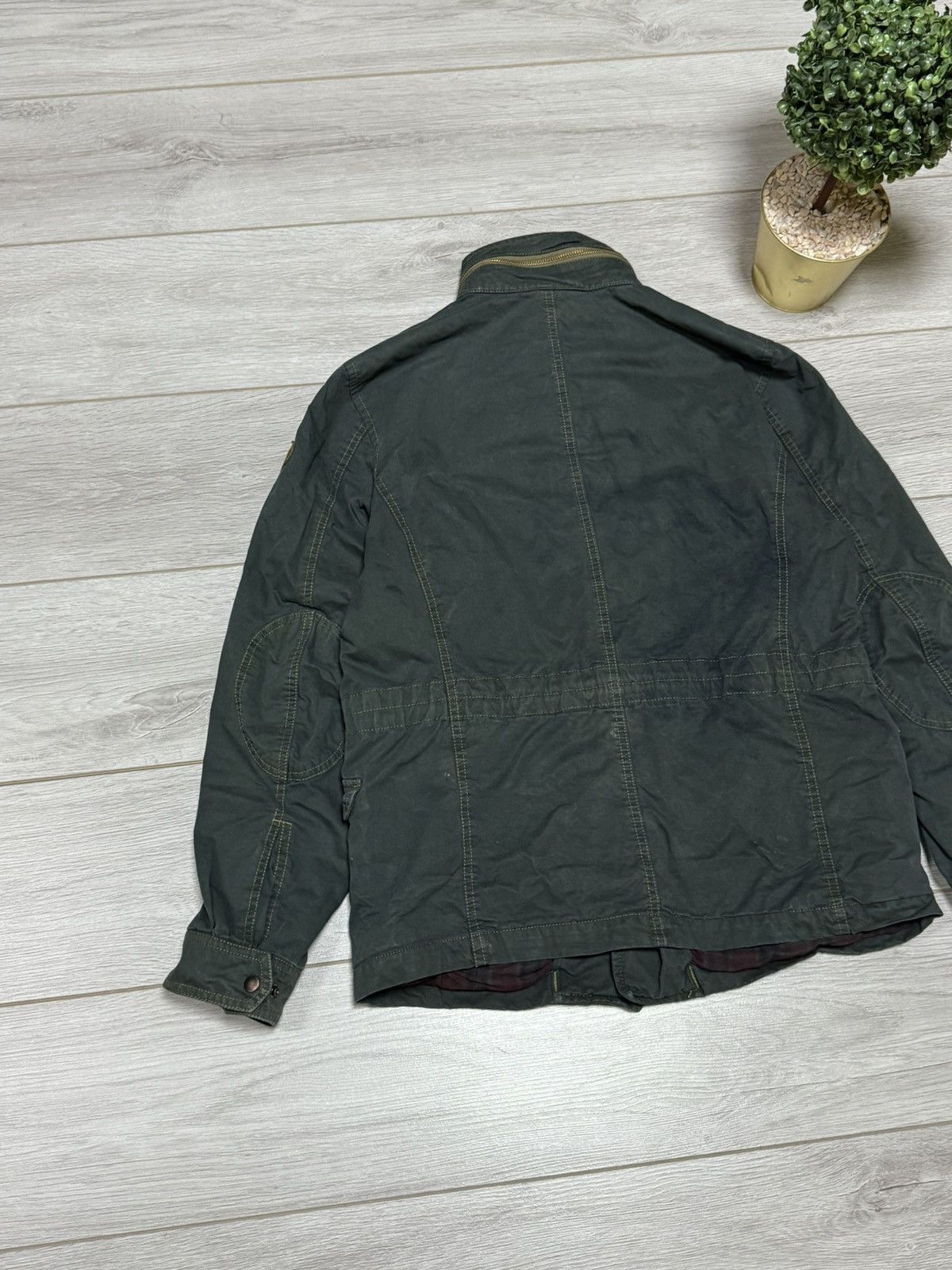 Diesel Diesel military zip buttons jacket washed Size US L / EU 52-54 / 3 - 7 Thumbnail