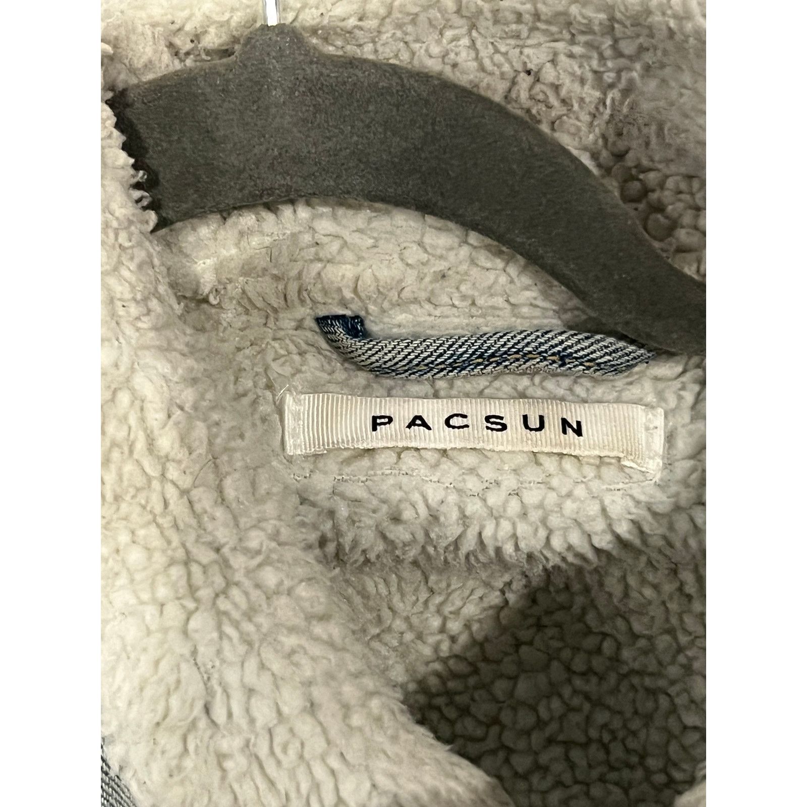 Pacsun Pacsun Denim Sherpa Lined Jean Jacket Mens L Size US L / EU 52-54 / 3 - 3 Thumbnail