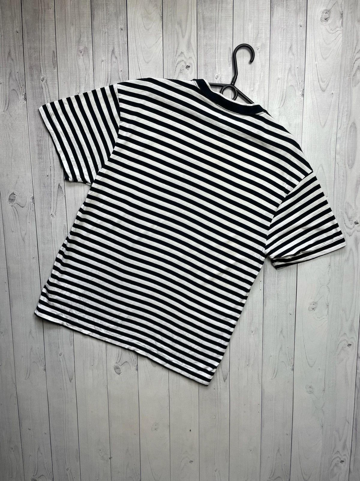 Nike × Vintage Vintage Nike striped tee Peace rare size Xs Size US XS / EU 42 / 0 - 7 Thumbnail