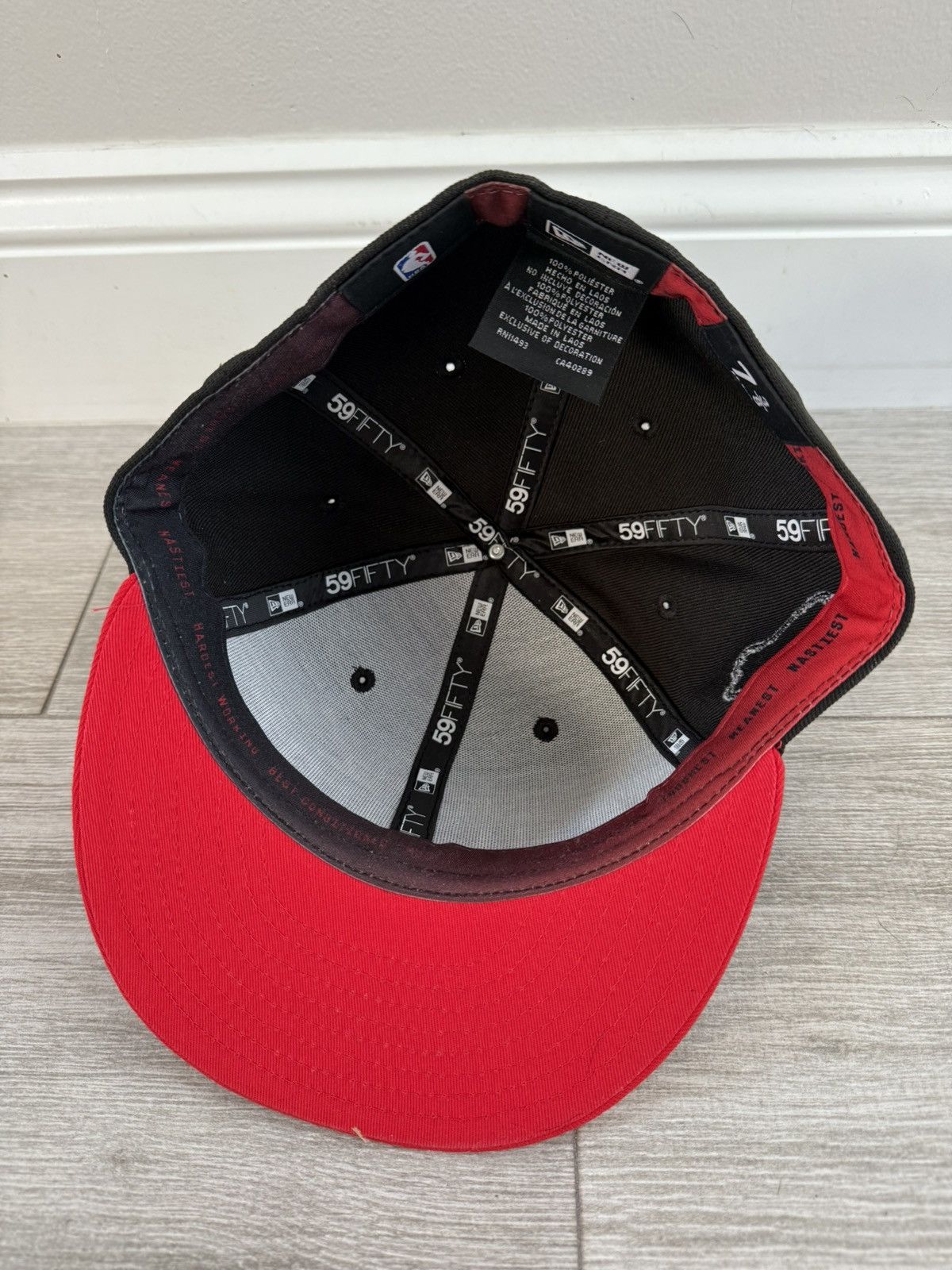 NBA × New Era Miami Heat Court Culture New Era ColorBlock Red Fitted 7 3/8 Size ONE SIZE - 7 Thumbnail