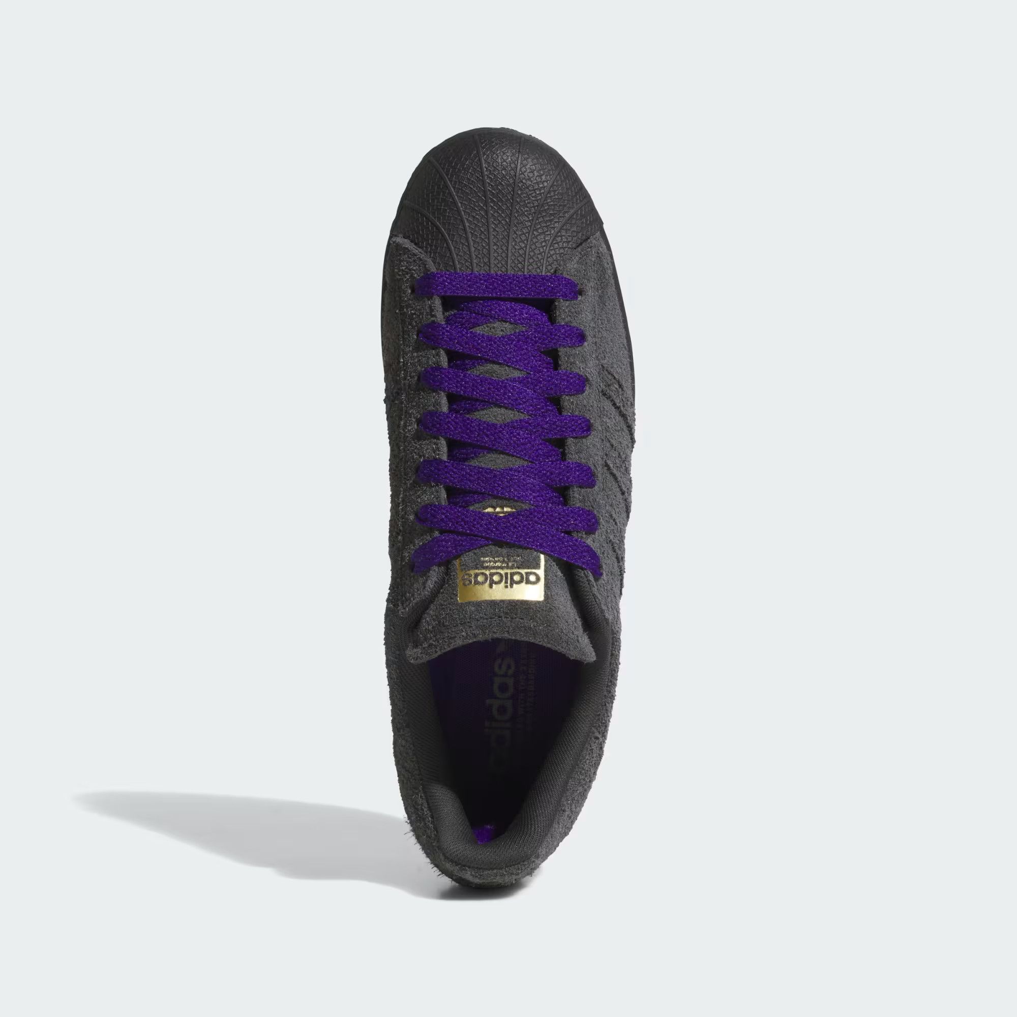 Adidas o1mle0426 Superstar Low-Top Sneakers in Gray/Purple Size US 9.5 / EU 42-43 - 2 Thumbnail