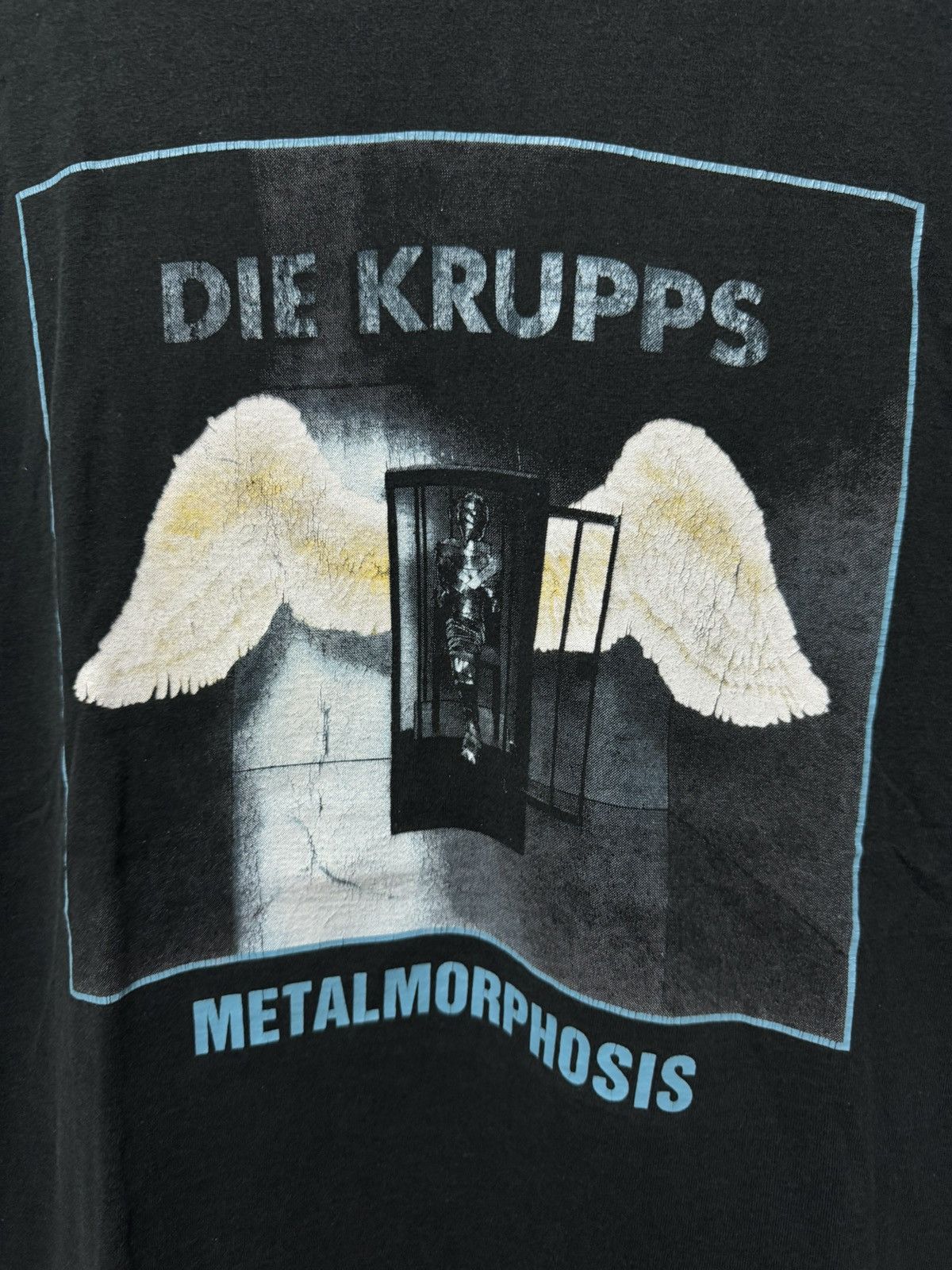 Band Tees × Vintage Vintage Die Krupps metalmorphosis Hardcore Band 90’s T shirt Size US L / EU 52-54 / 3 - 2 Thumbnail