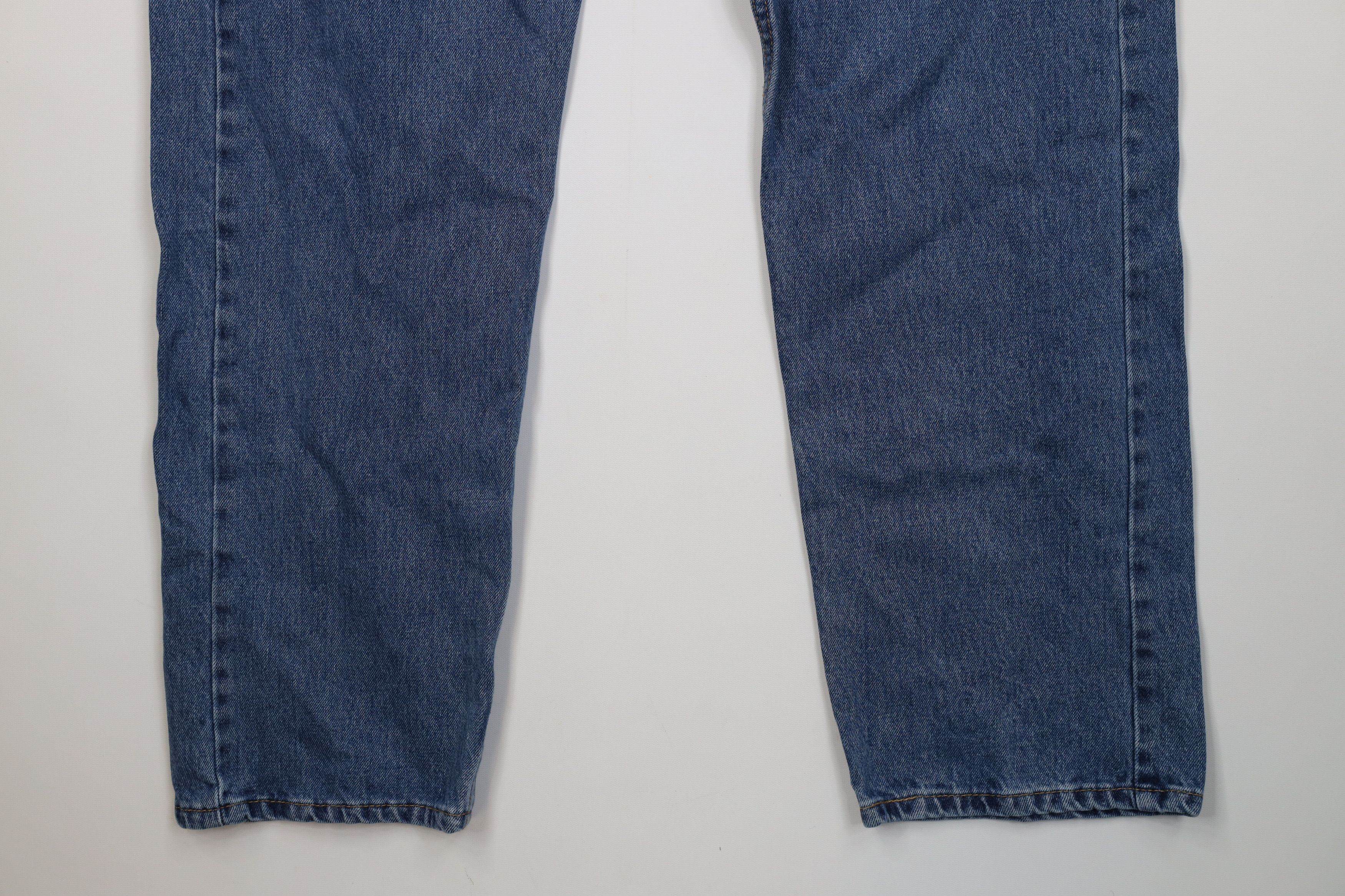 Levi's Vintage Y2K Levis 505 Regular Fit Straight Leg Denim Jeans Size US 42 / EU 58 - 4 Thumbnail