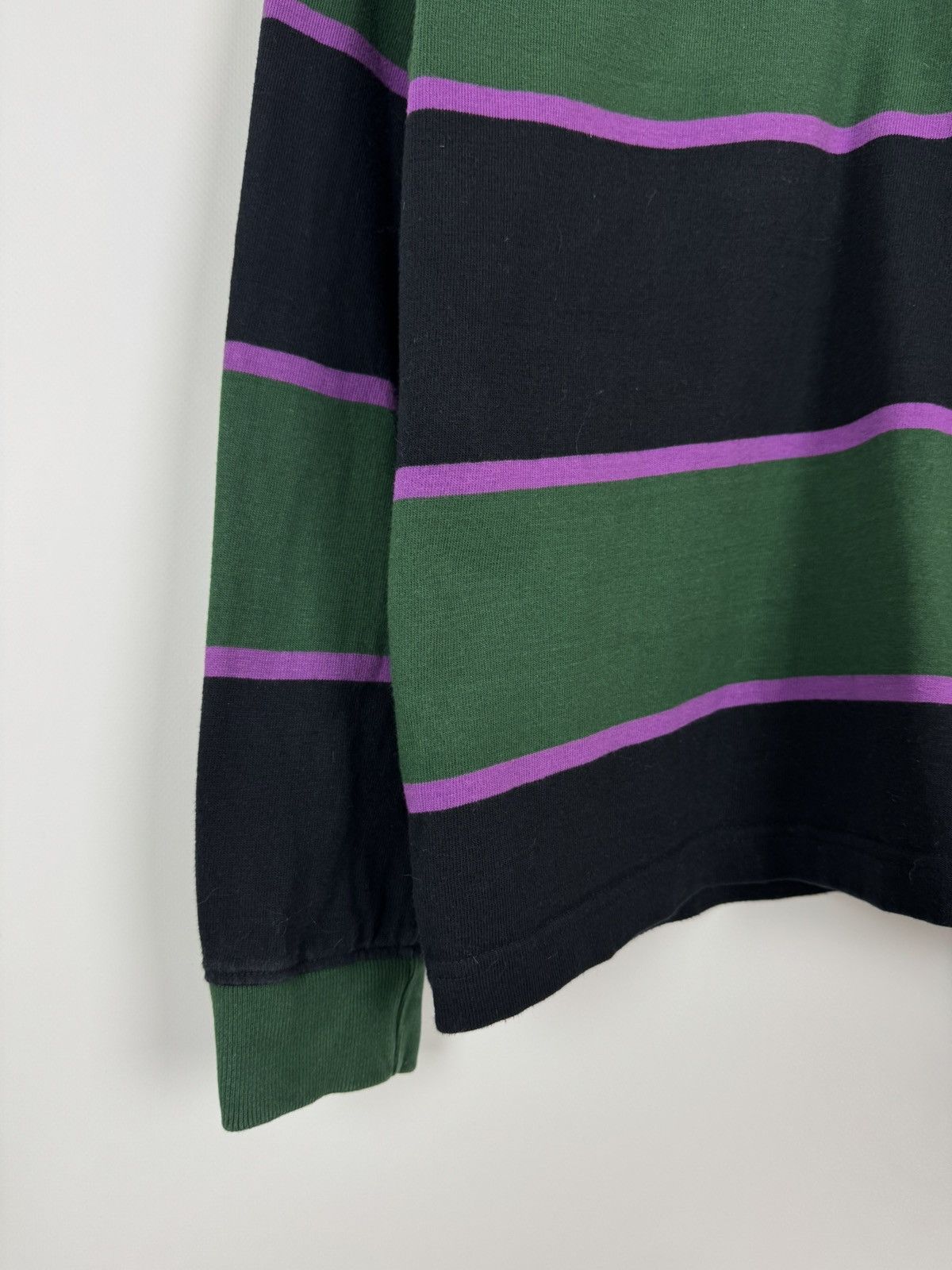 Stussy Stussy Striped Rugby LS Shirt Size US S / EU 44-46 / 1 - 6 Thumbnail