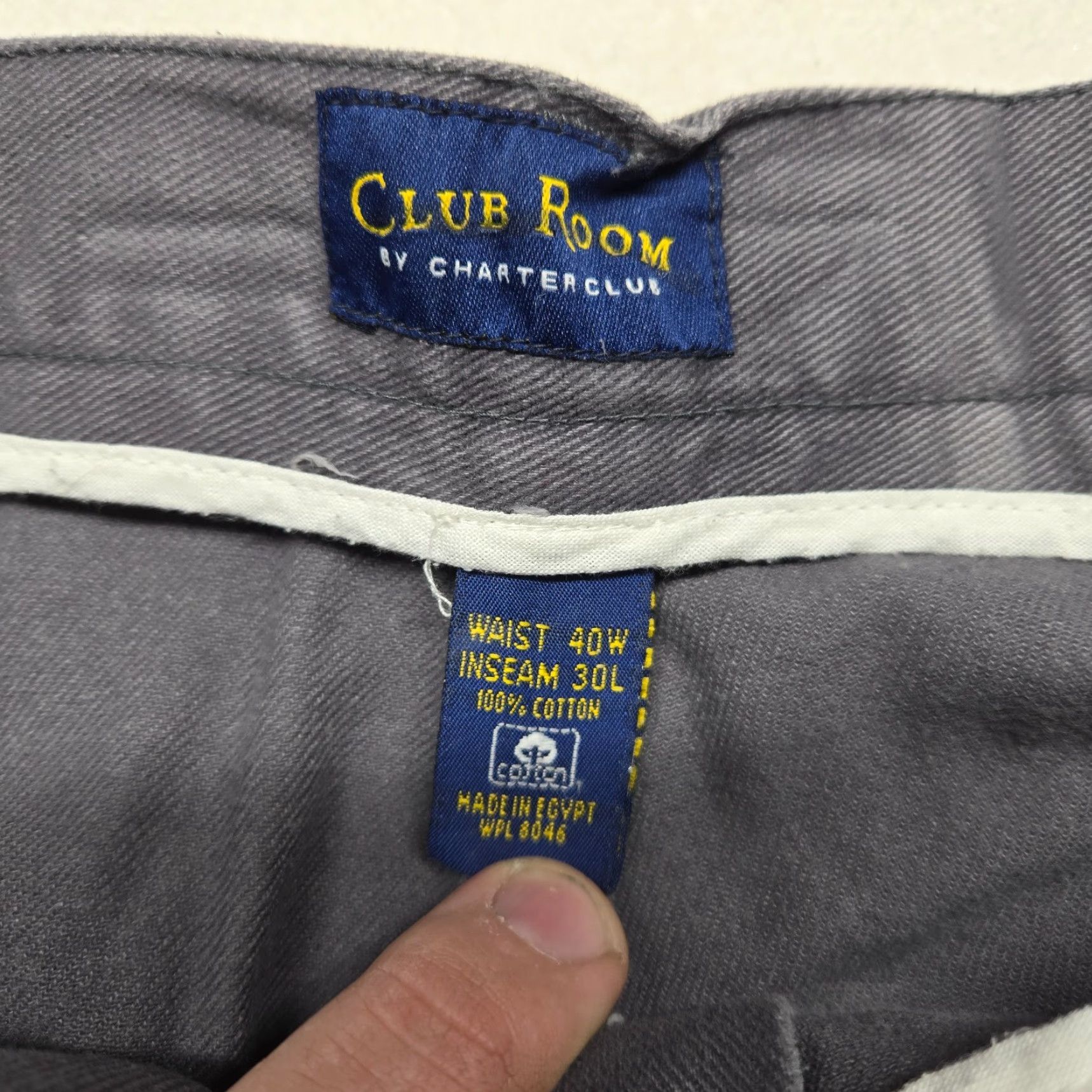 Club Room Club Room Jeans Adult Men Denim Pants Black 100% Cotton size 40 X 30 5-Pocket Design Inseam 32 Regular Jeans Mens Black Denim Pants Size US 40 / EU 56 - 3 Thumbnail