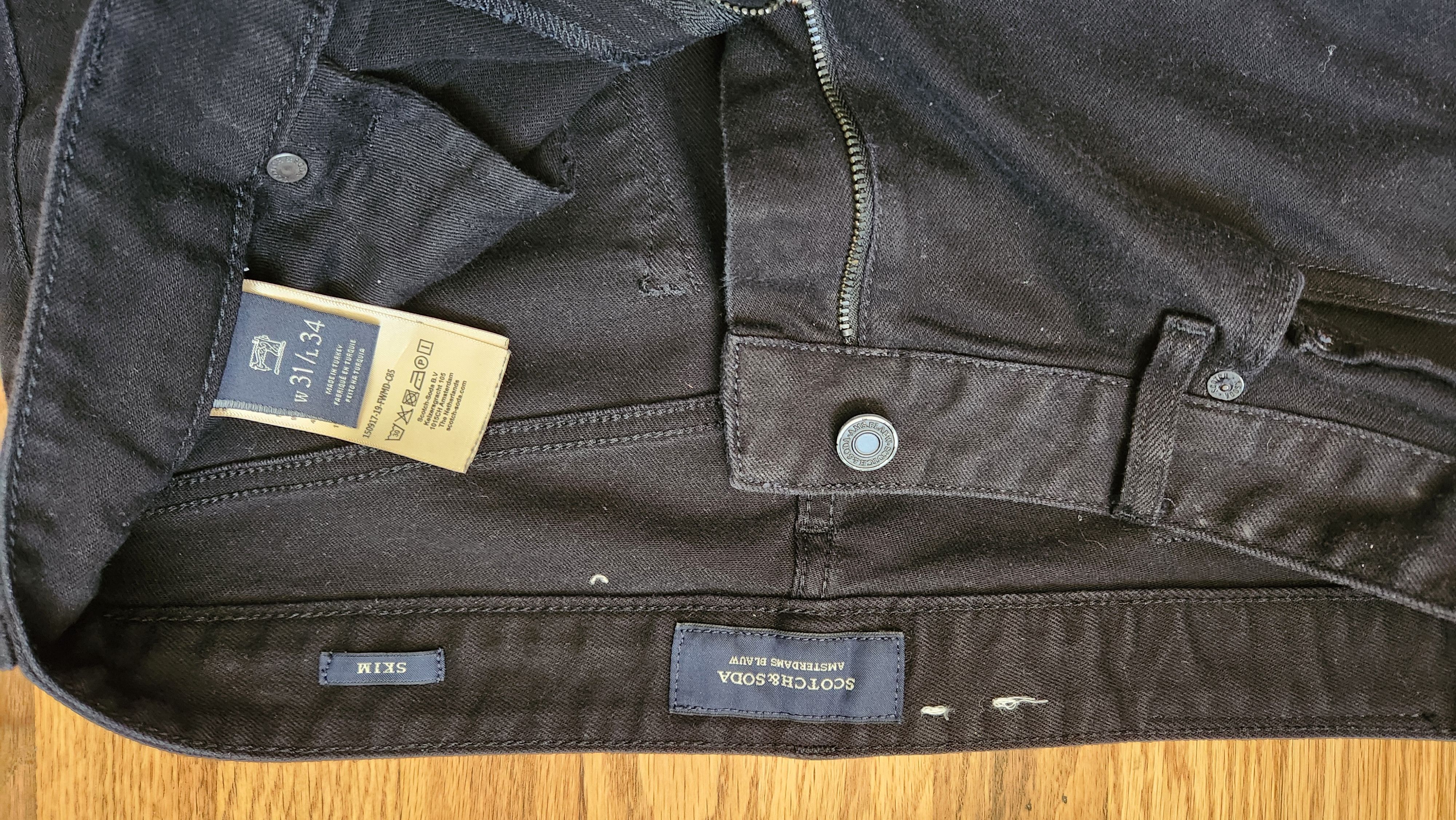 Scotch & Soda black slim jeans Size US 31 - 5 Thumbnail