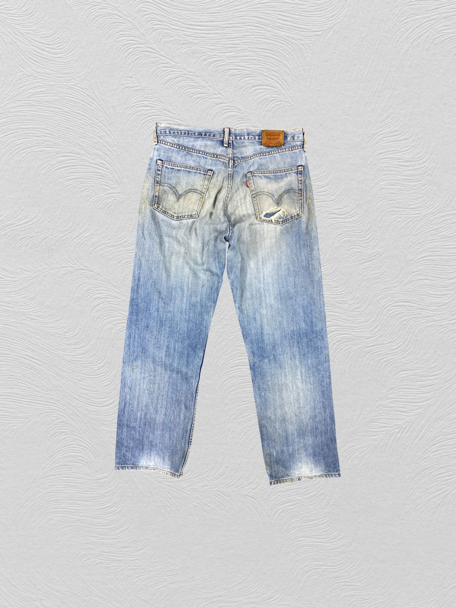 Levi's Dirty Used Blue Vintage Levi's 503 34x30 Denim -SJ093 Size US 34 / EU 50 - 2 Thumbnail