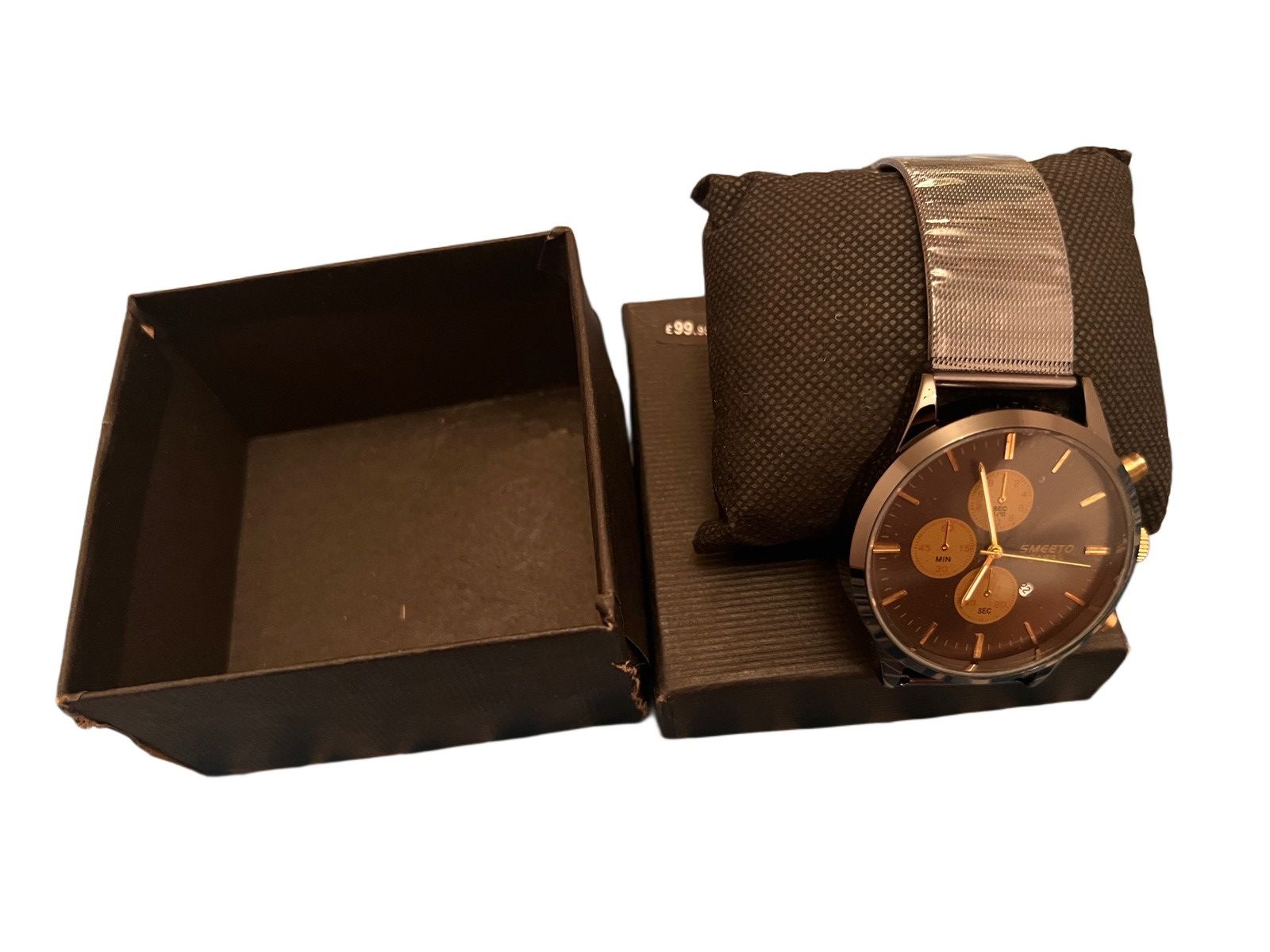 Other Black/Grey and Gold Smeeto Watch Size ONE SIZE - 1 Thumbnail