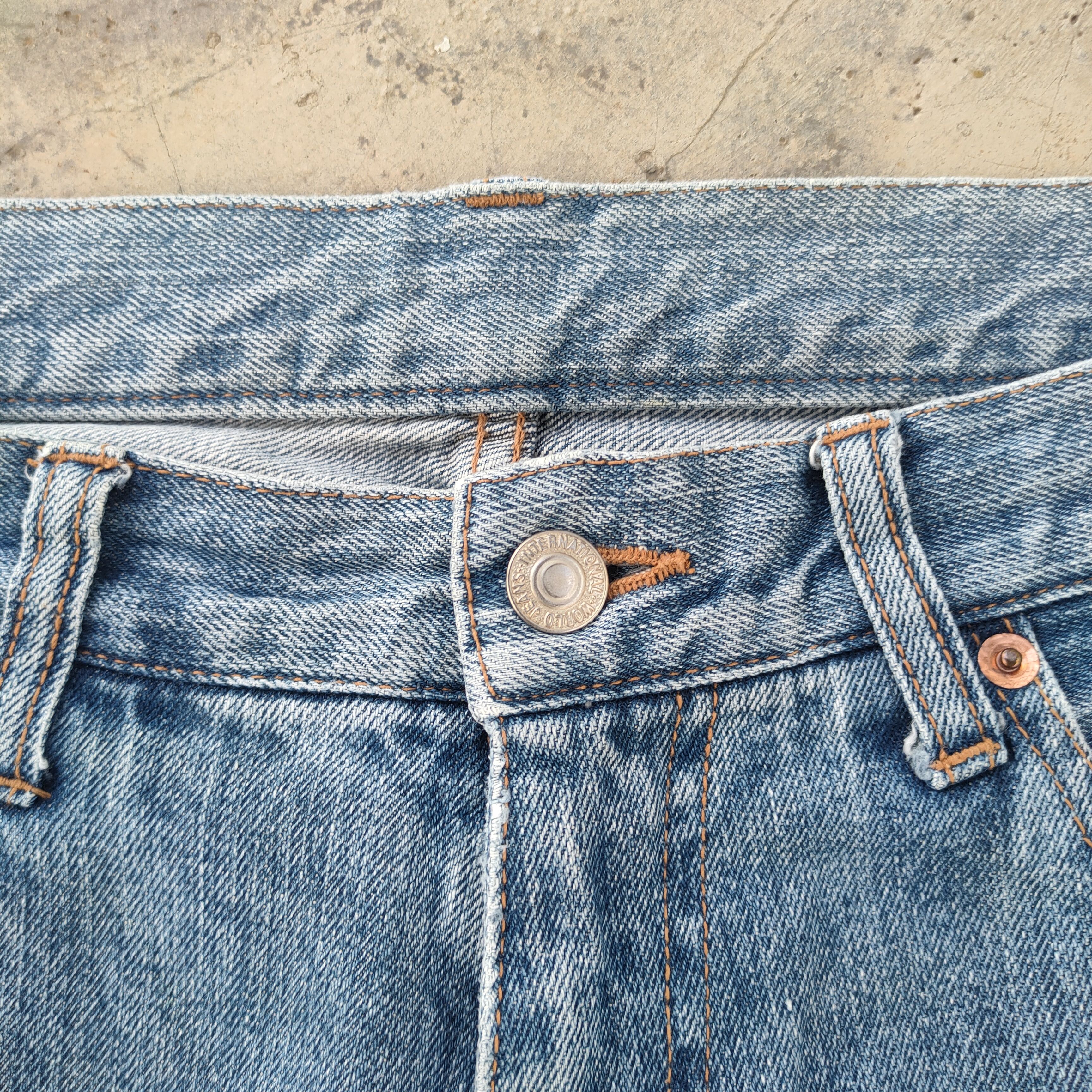 Japanese Brand W33 VINTAGE JAPANESE FAMOCK FADED JEANS DENIM PANTS Size US 33 - 5 Thumbnail