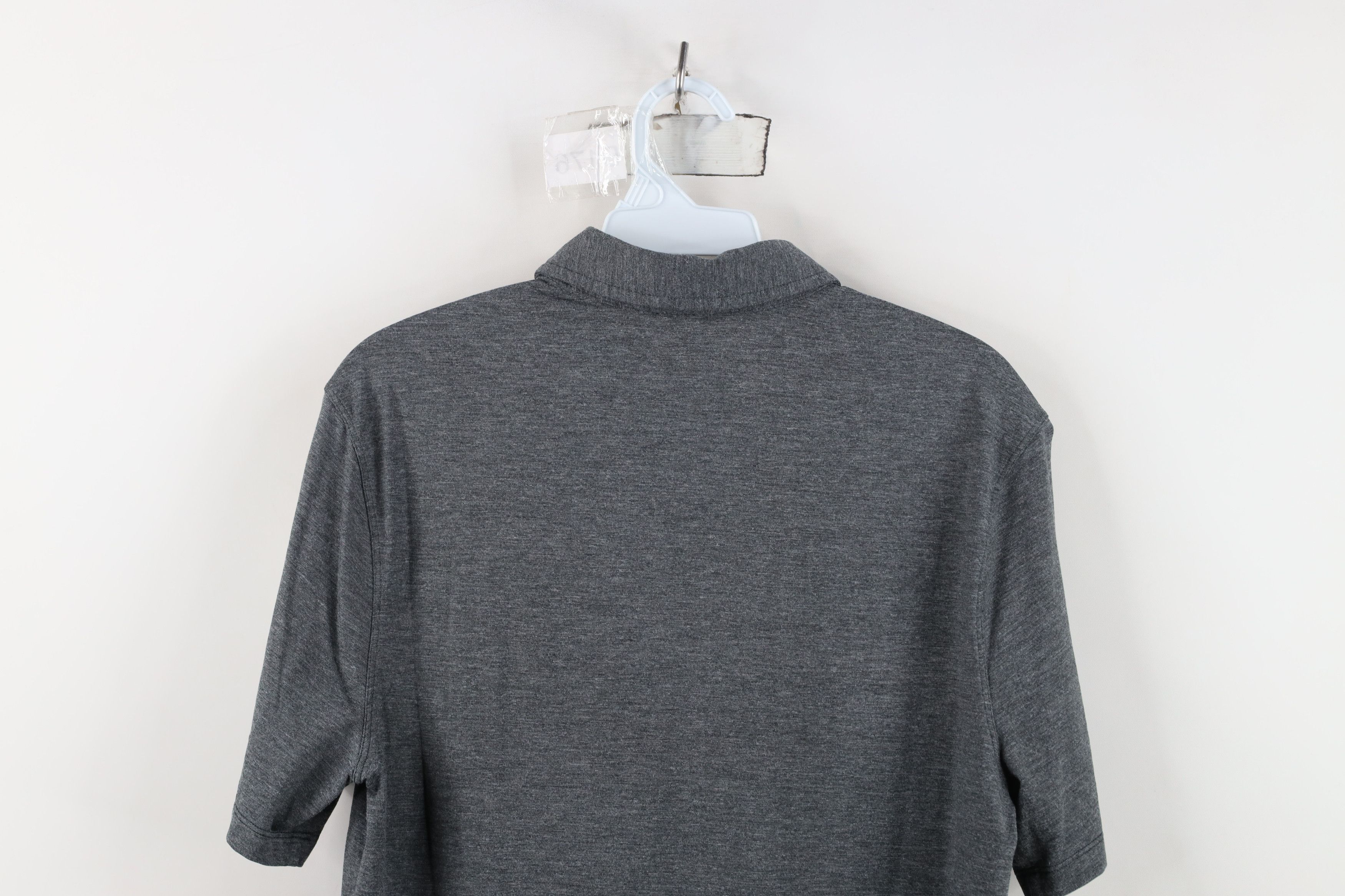 Lululemon Lululemon Metal Vent Tech Short Sleeve Golf Polo Shirt Gray Size US M / EU 48-50 / 2 - 11 Thumbnail