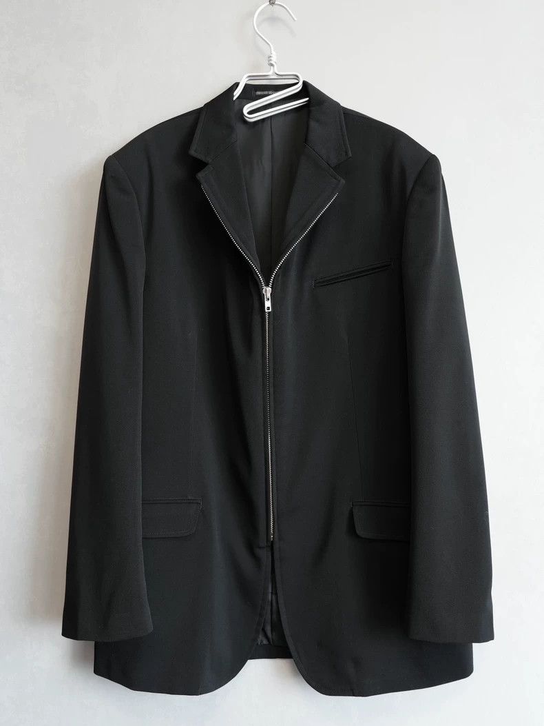 Yohji Yamamoto 02 AW Zip Buckle Show Wool Jacket 2503-Next