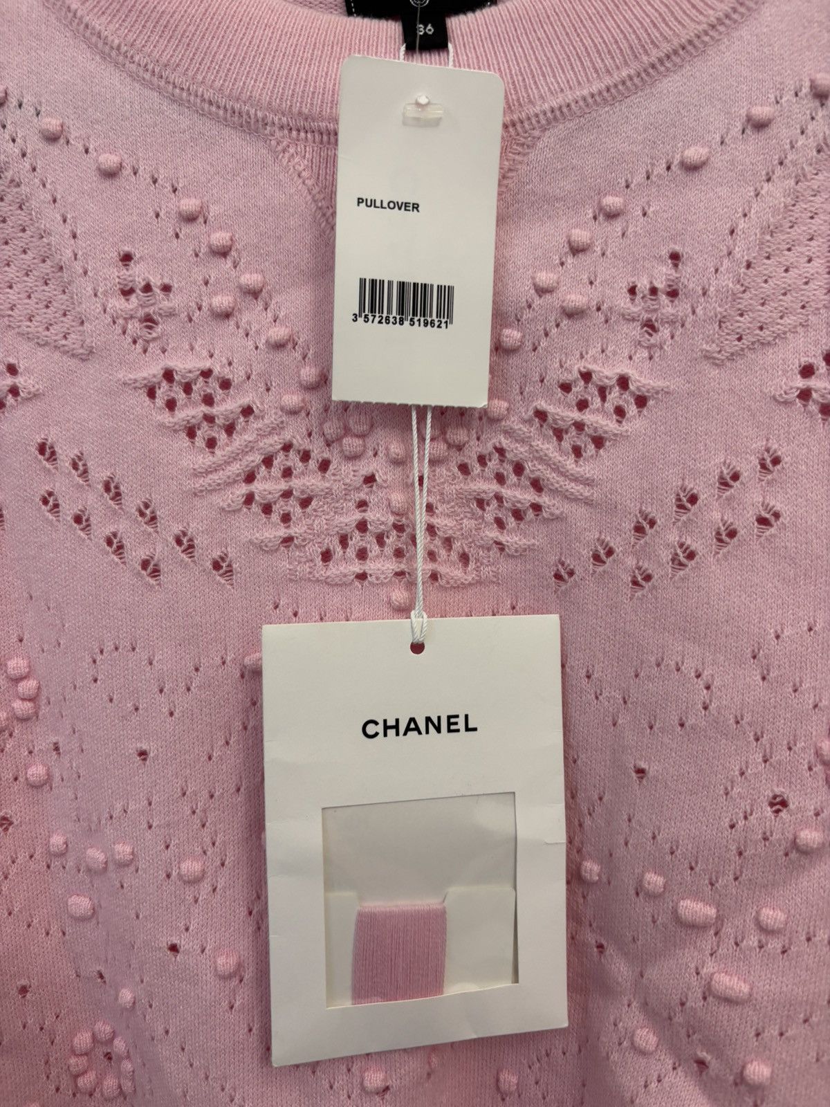 Chanel Chanel CC Knit sweatshirt Size XS / US 0-2 / IT 36-38 - 6 Thumbnail