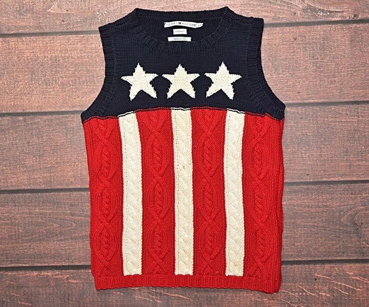 Tommy Hilfiger TOMMY HILFIGER * HANDKNIT * XL Size XL / US 12-14 / IT 48-50 - 1 Thumbnail