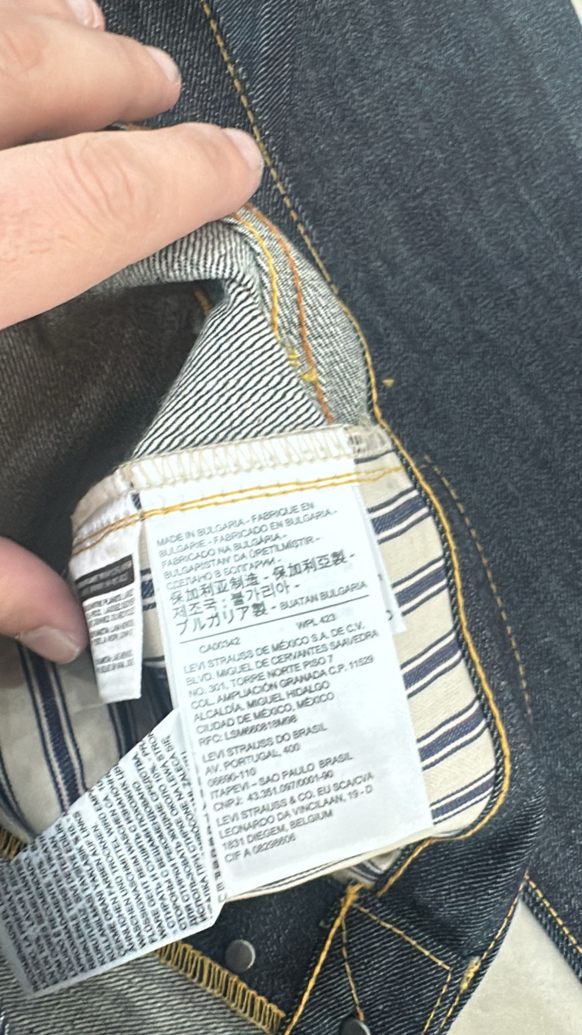 Levi's Vintage Clothing LVC Levi's Vintage Clothing 1944 S501 Perfect Imperfections Size US 33 - 8 Thumbnail
