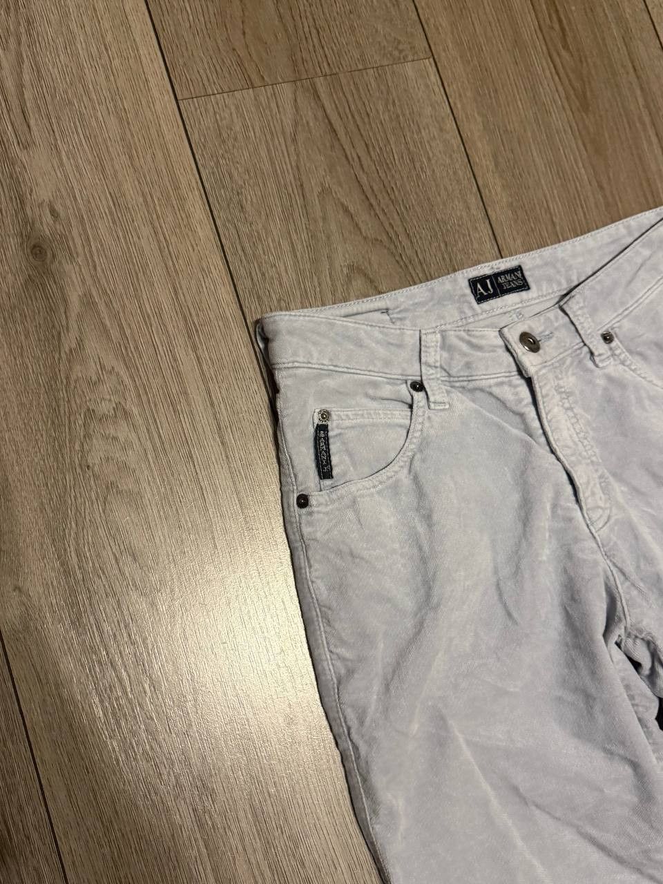 Armani armani jeans women size 27 womens blue metal logo Size 27" / US 4 / IT 40 - 2 Thumbnail