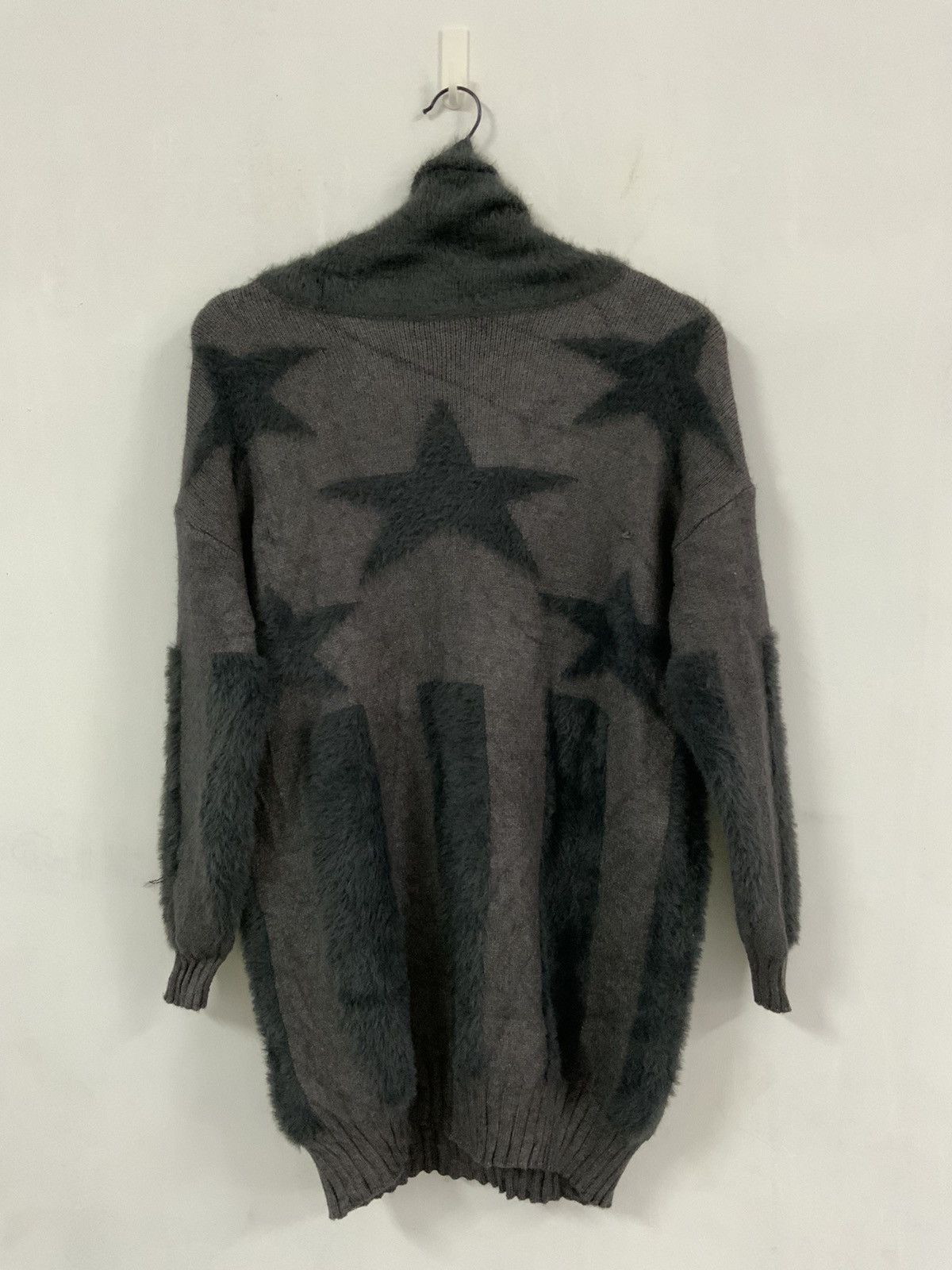 Japanese Brand Mohair Fur Avant Garde KMRii Style Winter Knitwear Sweater Size US L / EU 52-54 / 3 - 2 Thumbnail