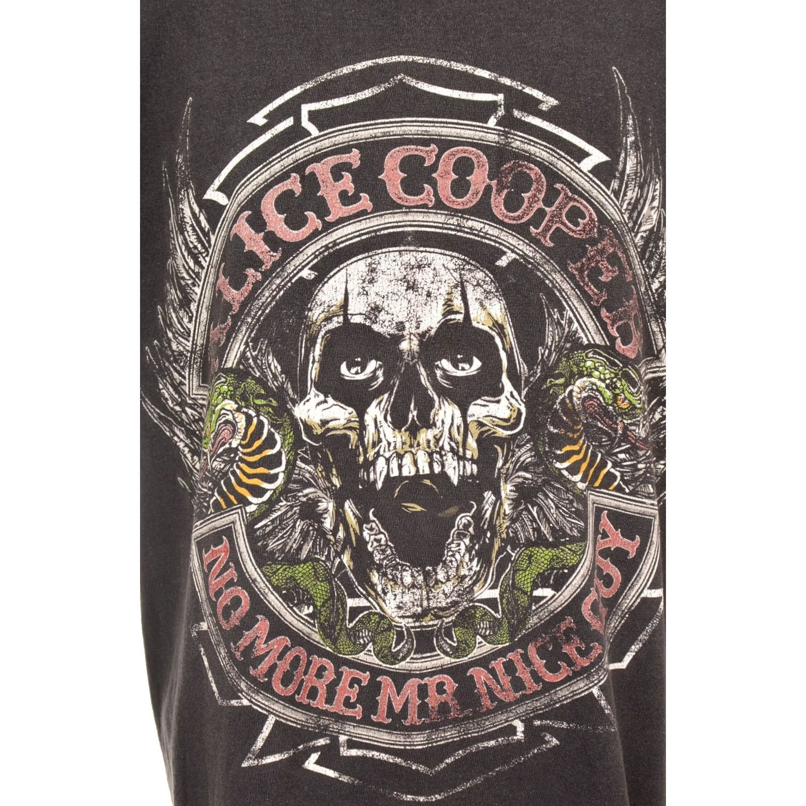 Fruit Of The Loom Fruit of the Loom Alice Cooper No More Mr Nice Guy 2011 Tour T-Shirt Tee Size L Black Mens 100% Cotton Short Sleeve Vintage? Size US L / EU 52-54 / 3 - 2 Thumbnail