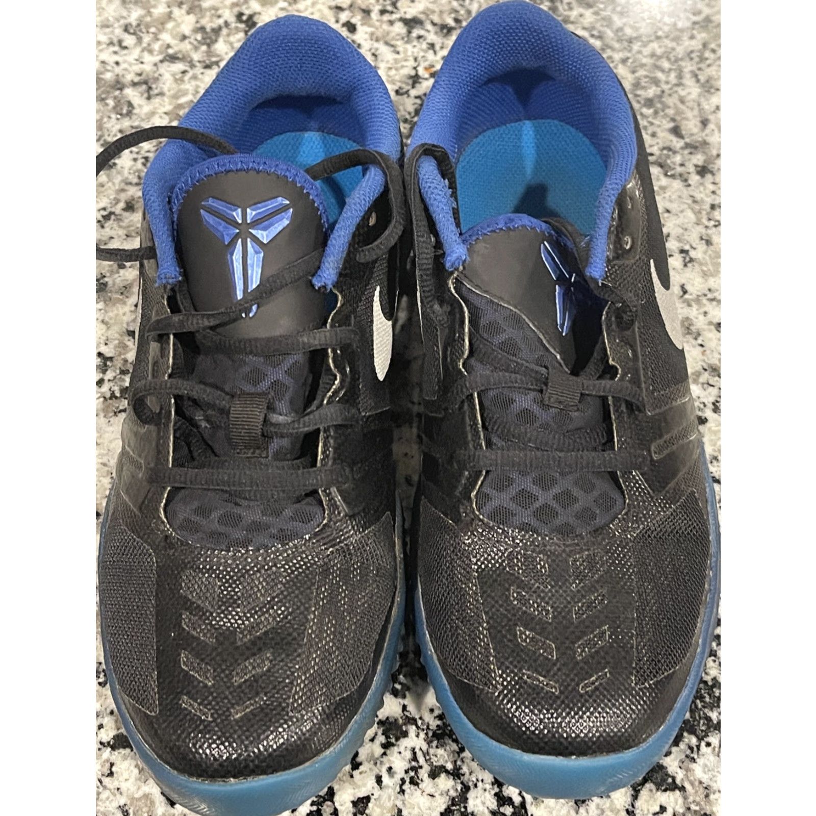 Nike Nike Kobe KB Mentality Sneaker Women 8.5 Black/Blue LA Lakers Mamba 6.5Y Size US 8.5 / IT 38.5 - 4 Thumbnail