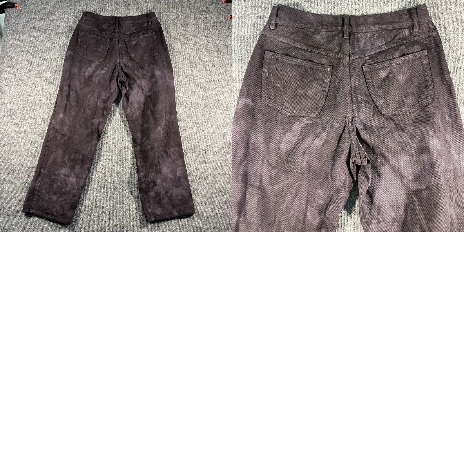 Anchor Blue VINTAGE Anchor Blue Jeans Wide Leg Denim 30x28 Men Burgundy 90s Grunge Skater Size US 30 / EU 46 - 8 Thumbnail