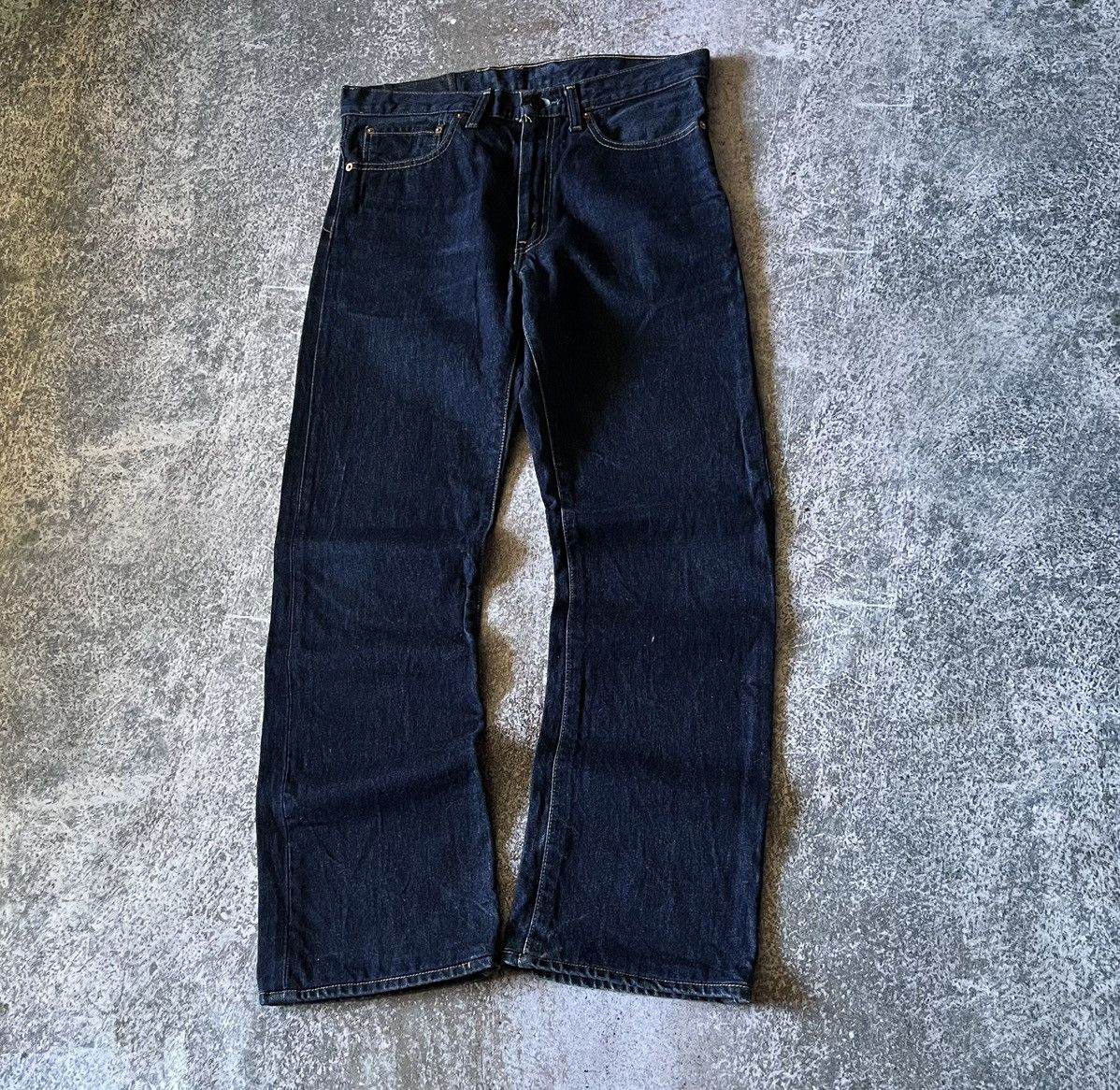 Levi's Crazy Levi’s Japanese navy denim bootcut y2k vintage jeans Size US 32 / EU 48 - 7 Thumbnail