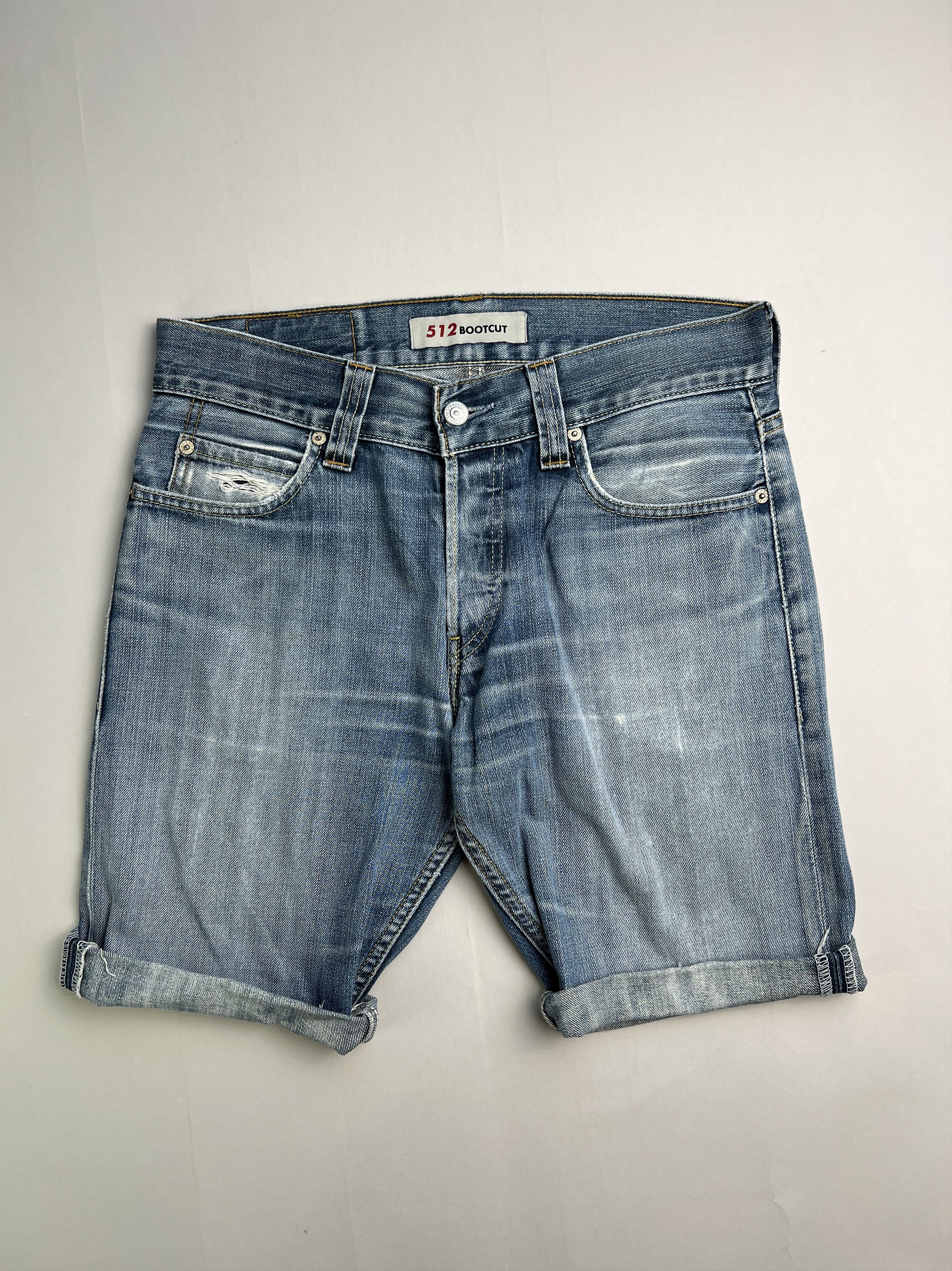 Levi's Levis 512 Jeans Shorts Light Wash W32 Size US 32 / EU 48 - 1 Thumbnail