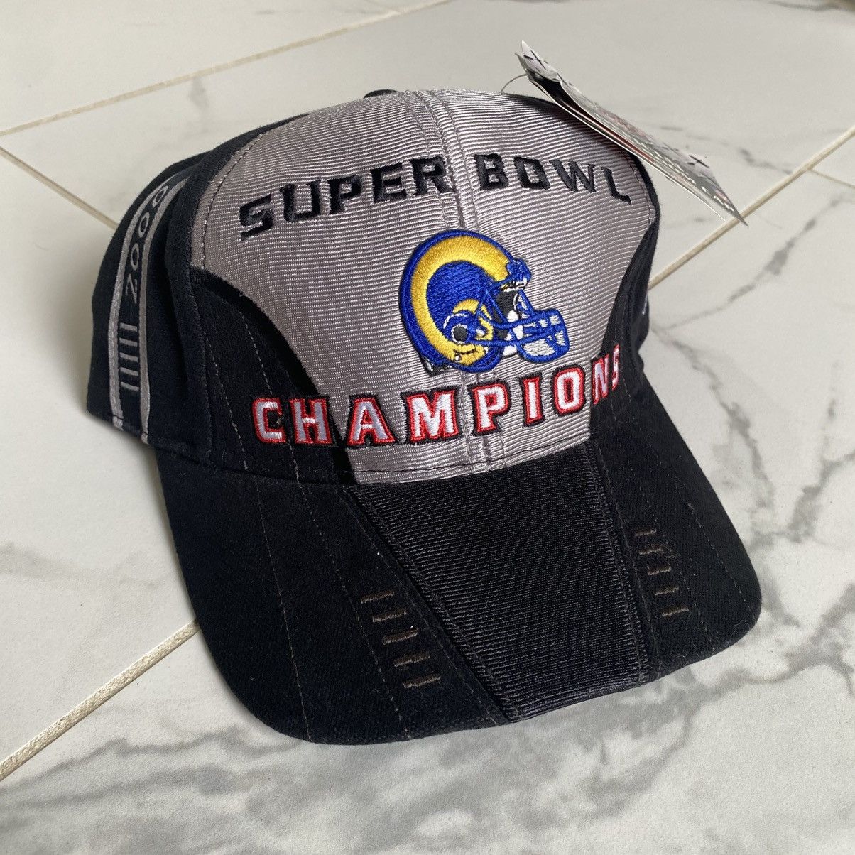 Puma Vintage 2000 St Louis Rams Super Bowl Champions Hat Cap Puma Size ONE SIZE - 1 Thumbnail