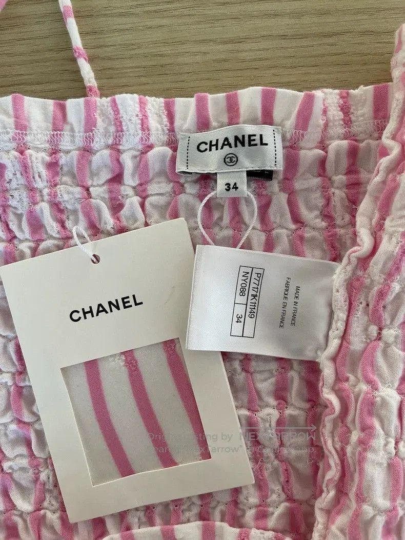 Chanel Chanel 24s pink pleated small bra Size XXS / US 00 / IT 34 - 3 Thumbnail