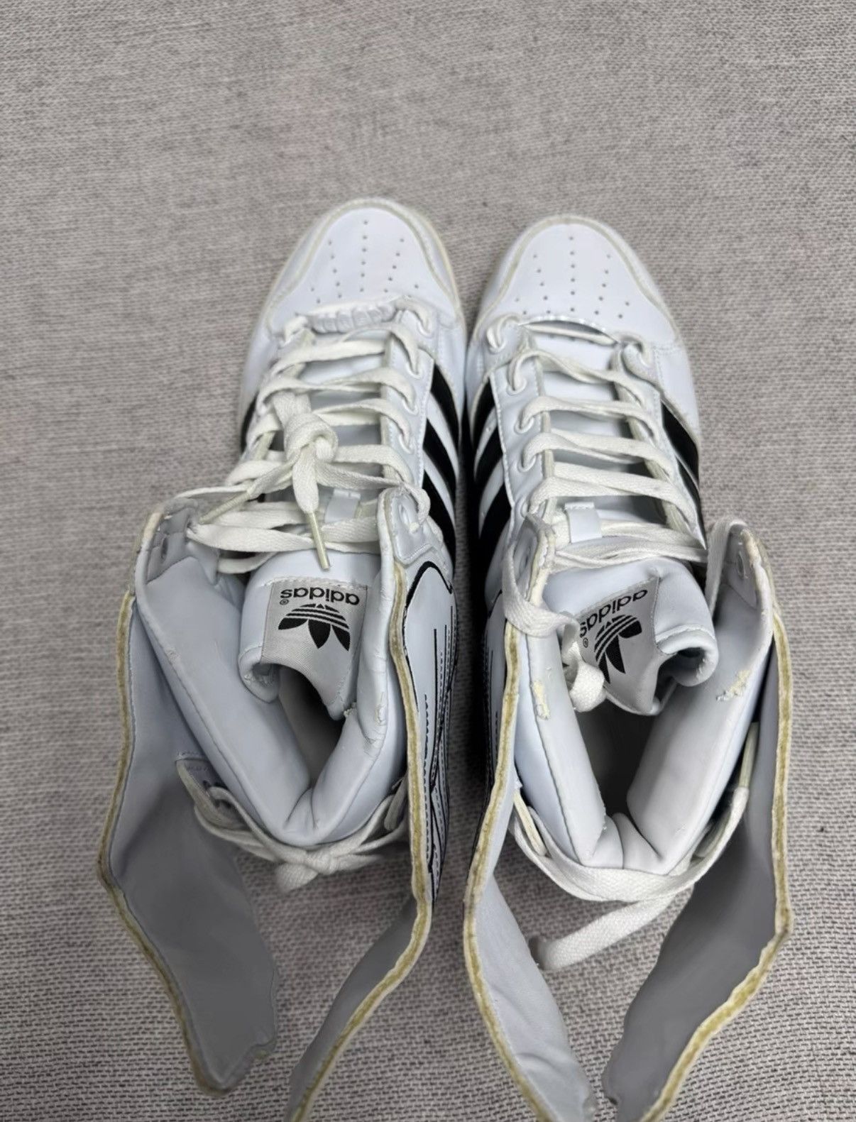 Adidas Adidas Jeremy Scott Wings 2.0 Pure White K37 Size US 9.5 / EU 42-43 - 5 Thumbnail