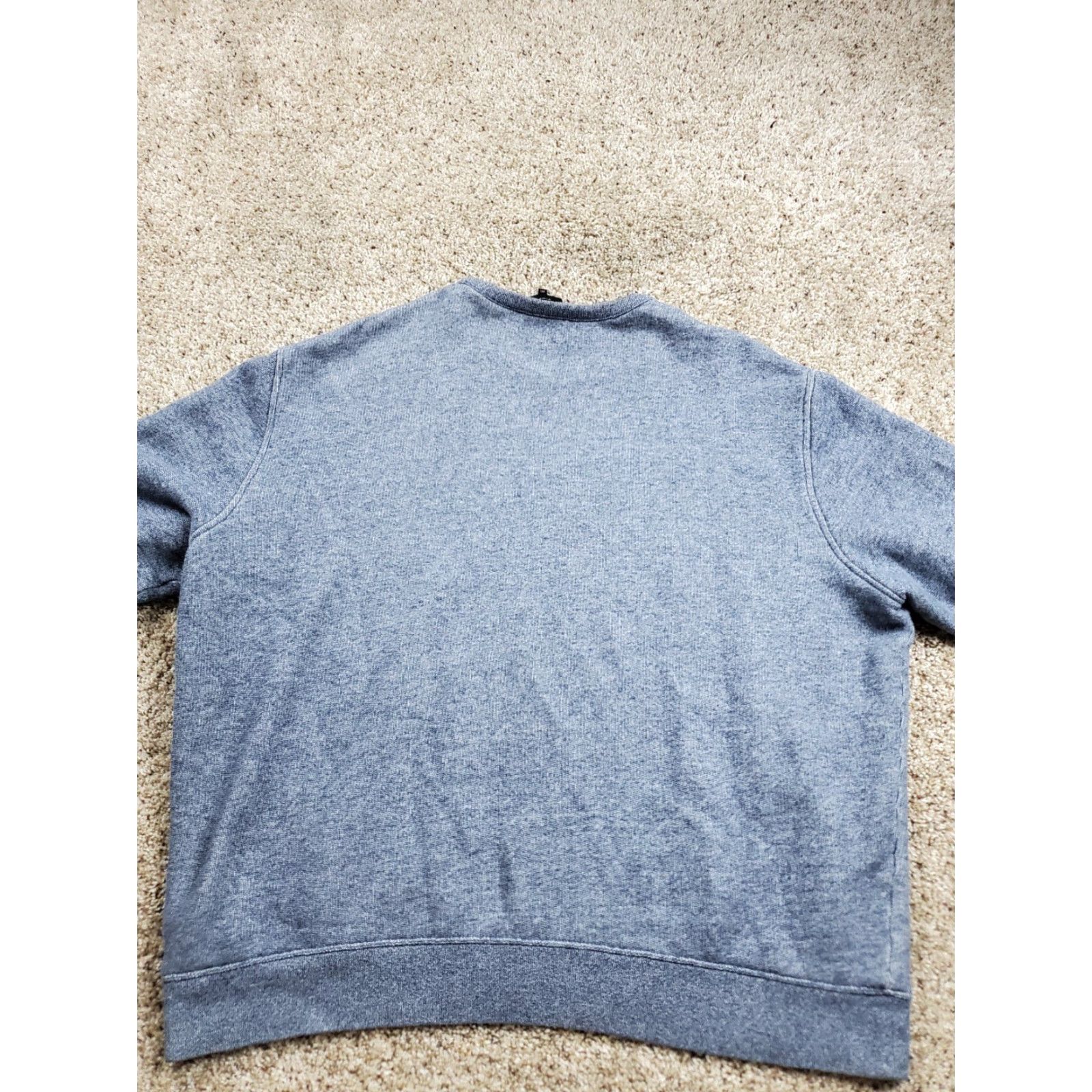 Vince Vince Sweatshirt 2XL Mens Blue Crew Neck Long Sleeve Pullover Hoodie Regular Fit Vintage: No (adjusted) Size US XXL / EU 58 / 5 - 7 Thumbnail