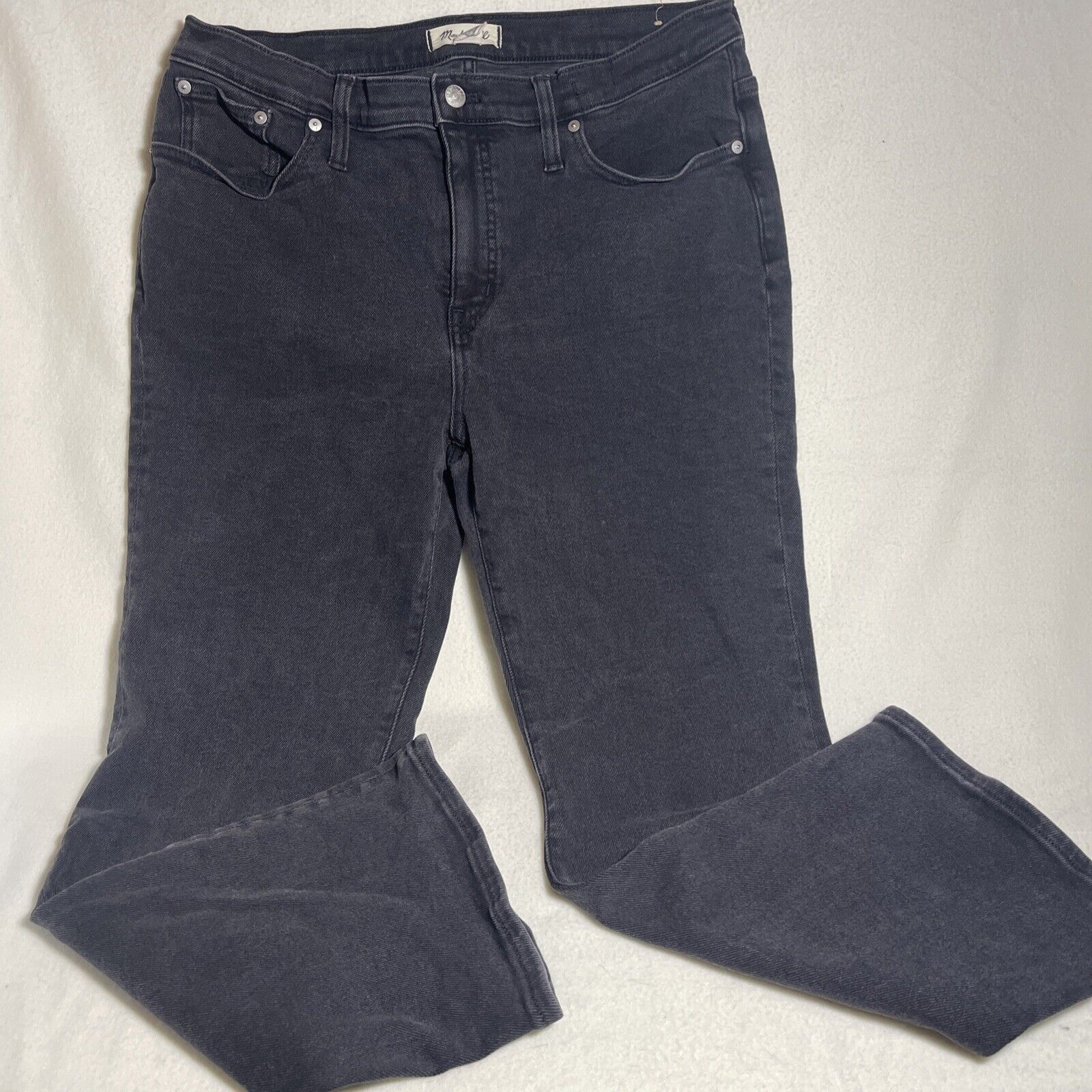 Madewell Madewell Jeans Women's 31 Kick Out Black Denim Size 31" - 1 Thumbnail
