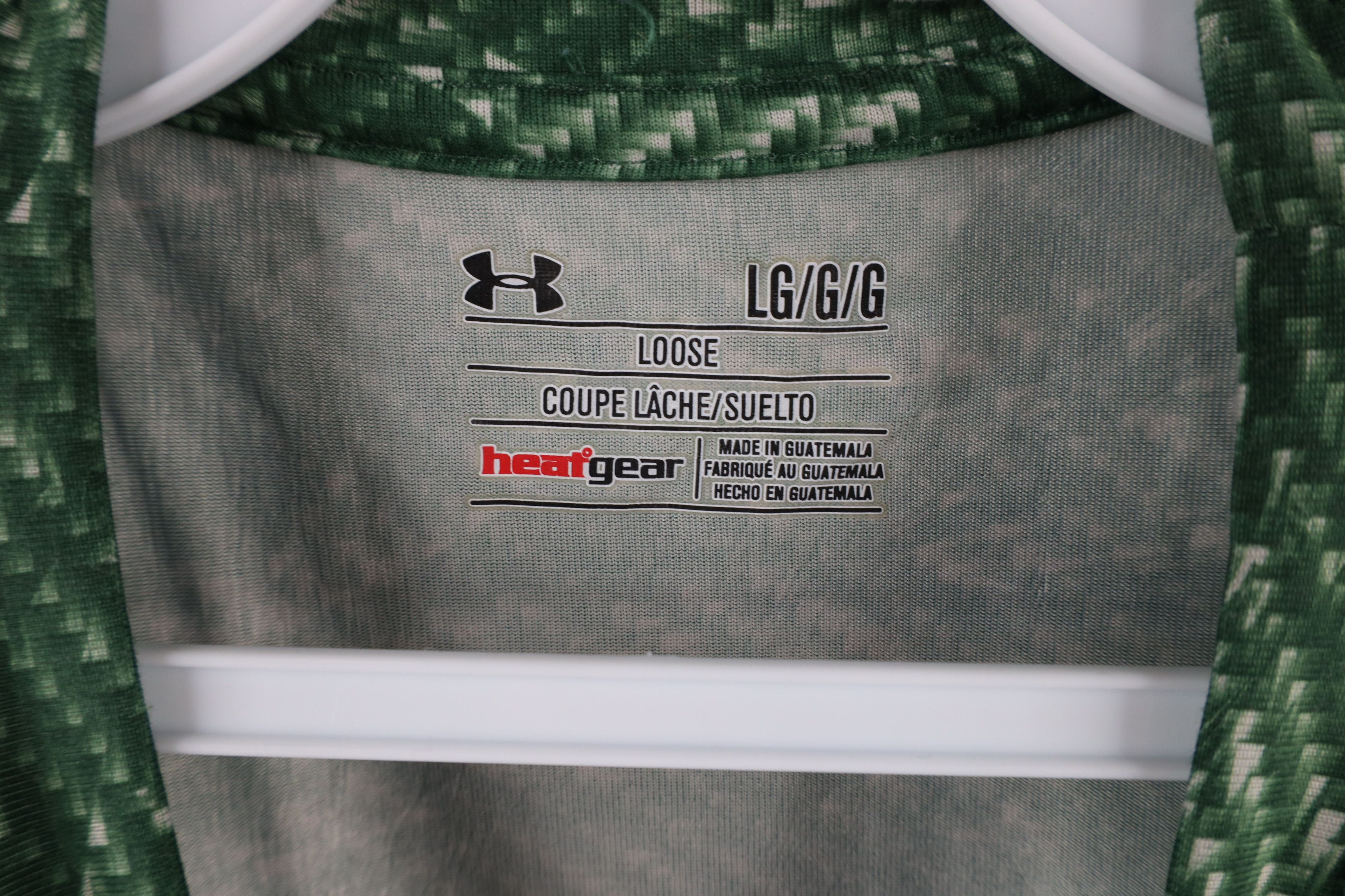 Under Armour × Vintage Under Armour Out Eastern Michigan University T-Shirt Green Size US L / EU 52-54 / 3 - 5 Thumbnail