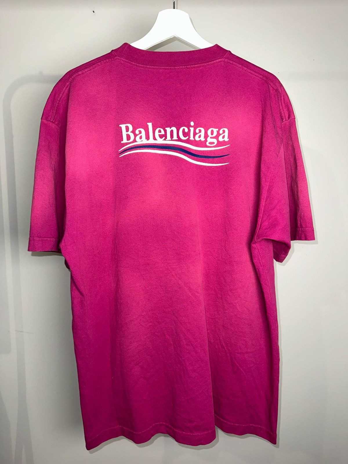 Balenciaga Balenciaga campaign pink tee Size US XS / EU 42 / 0 - 2 Thumbnail