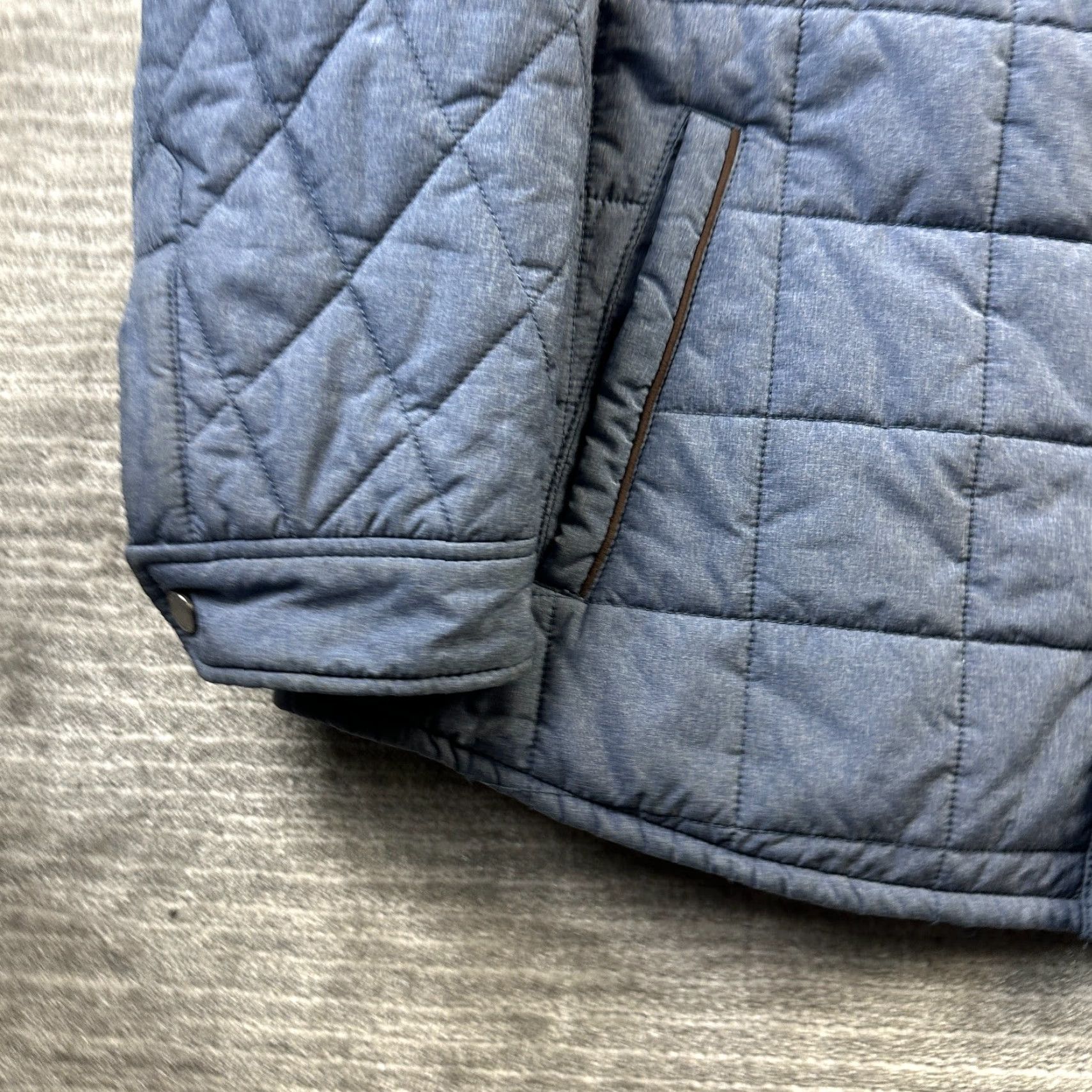 Tommy Bahama Tommy Bahama Jacket Mens 2XL Blue Puffer Snap Synthetic Fill Size US XXL / EU 58 / 5 - 4 Thumbnail