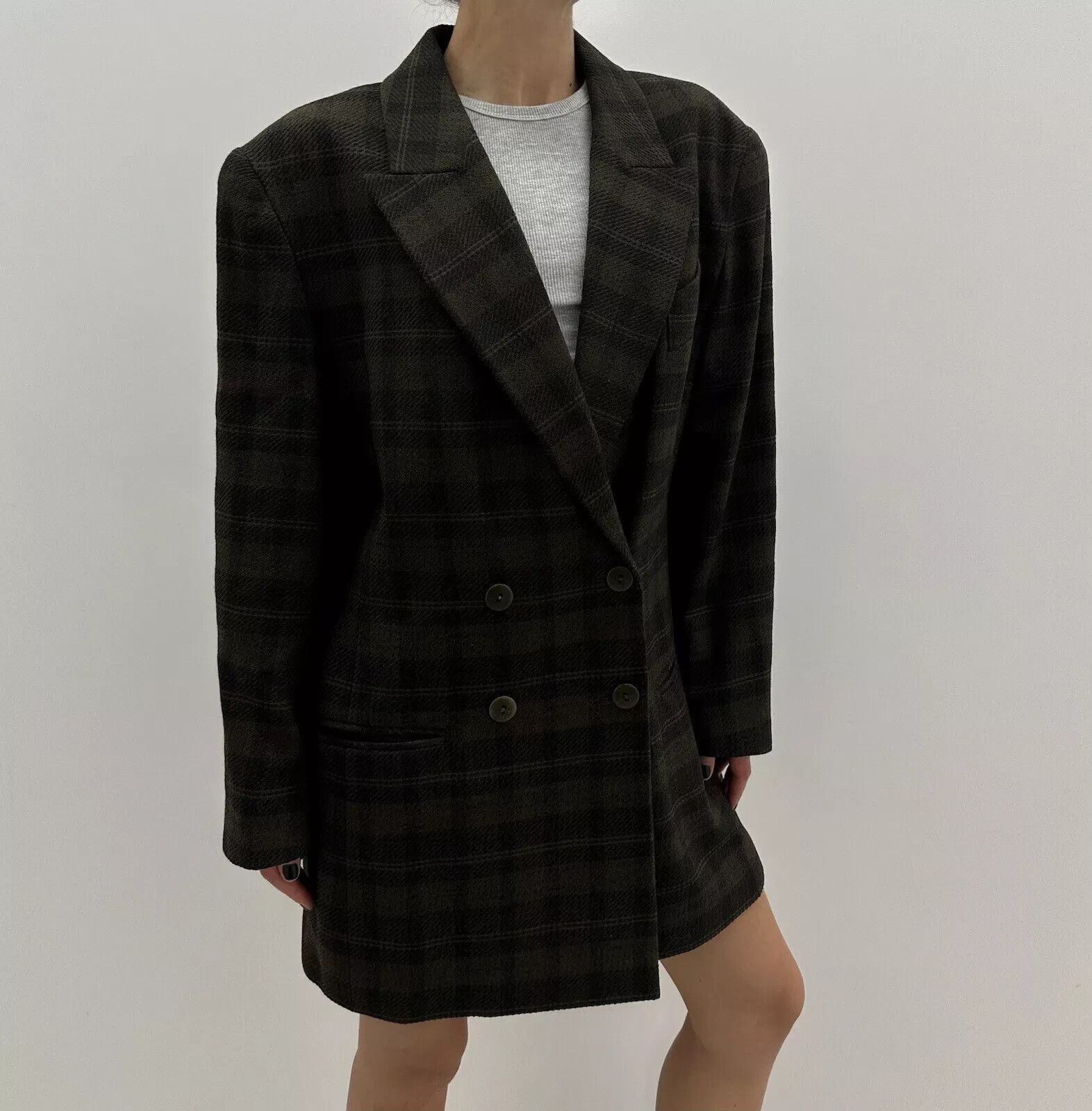 Karl Lagerfeld Vintage KL by Karl Lagerfeld Double Breast Blazer Jacket Size L / US 10 / IT 46 - 7 Thumbnail
