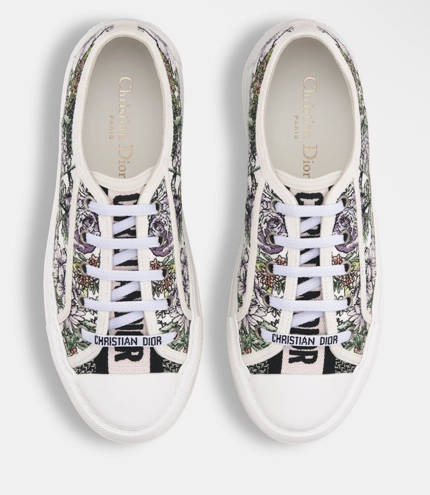 Dior Dior WALK'N'DIOR PLATFORM SNEAKER White Multicolor Size US 9 / IT 39 - 2 Thumbnail