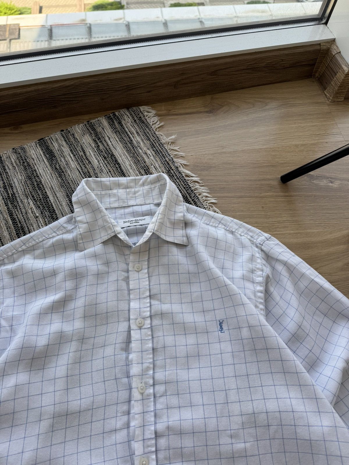 Other Vintage Yves Saint Laurent YSL button up shirt Size US L / EU 52-54 / 3 - 5 Thumbnail