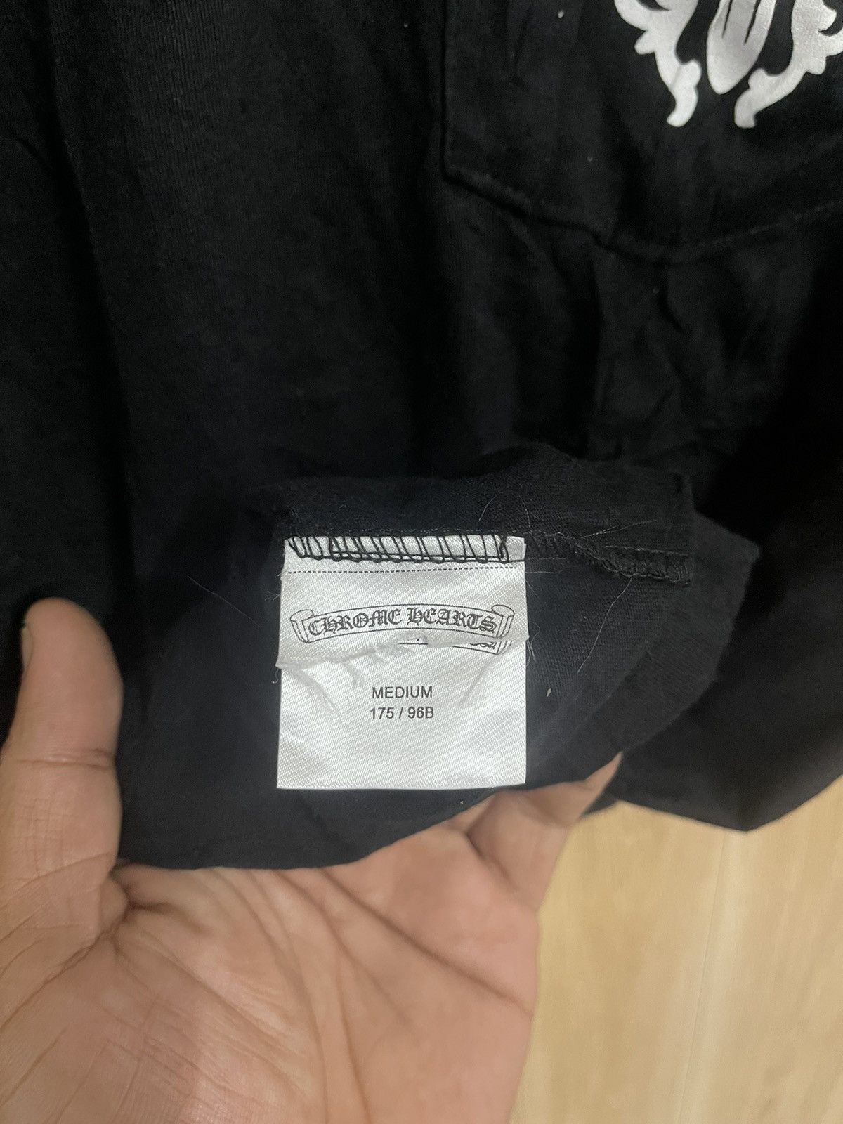 Chrome Hearts Chrome Hearts T shirt M Pocket Tee Back Hit Made In USA Size US M / EU 48-50 / 2 - 11 Thumbnail