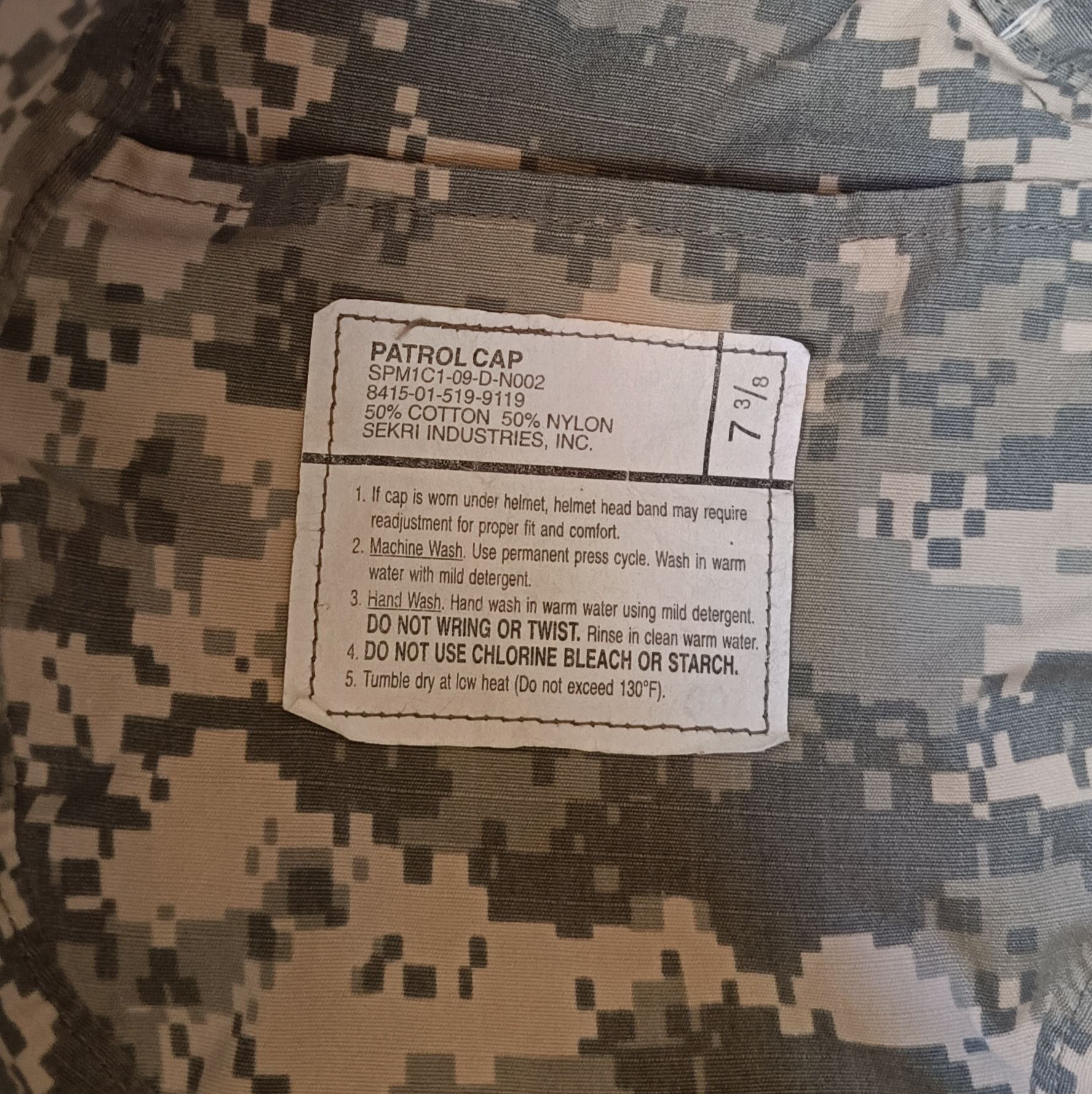 Vintage Comando cap sekri industries millitary vintage Size ONE SIZE - 7 Thumbnail