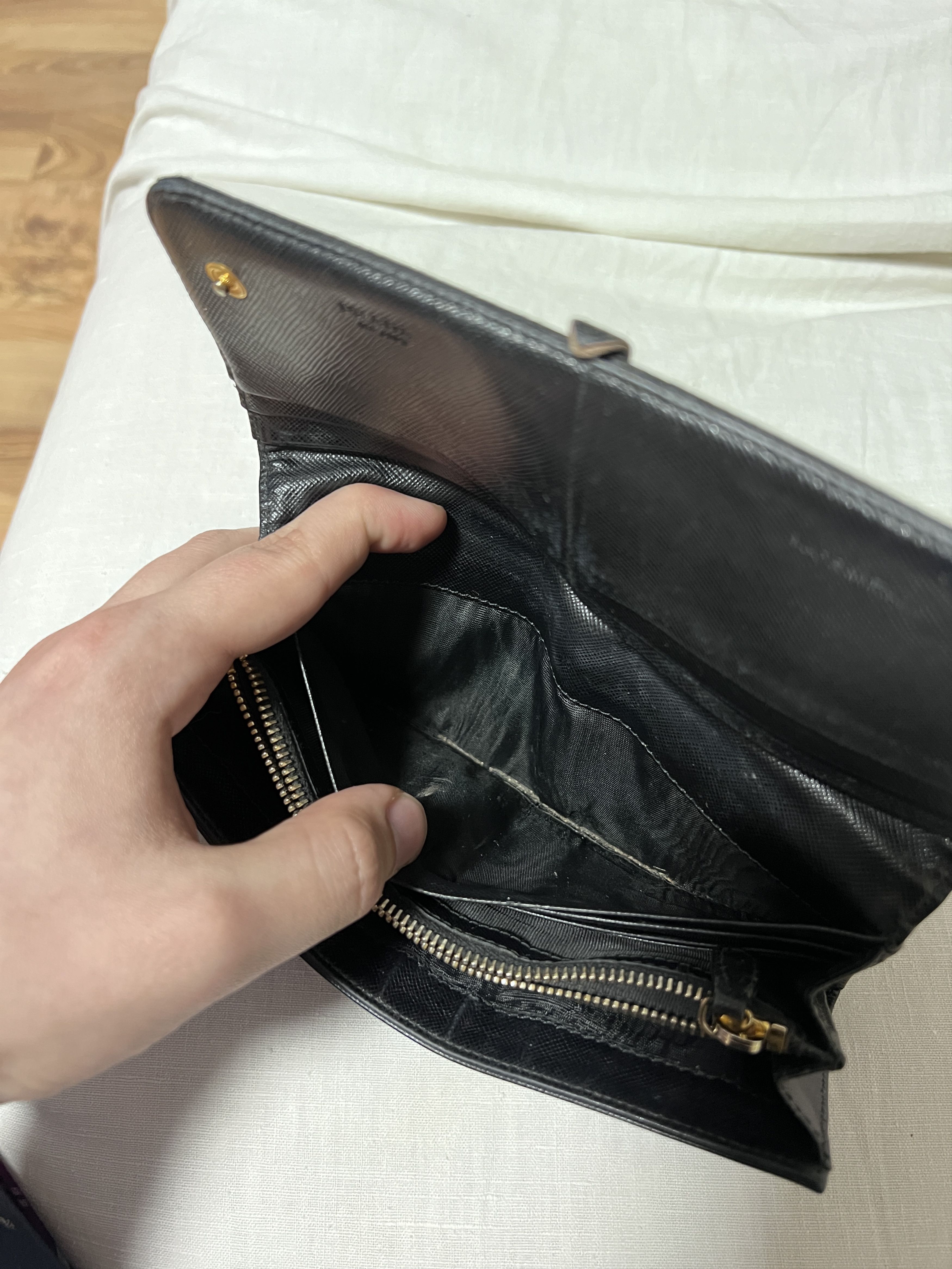 Prada Prada Vintage Y2K Nylon Wallet Size ONE SIZE - 13 Thumbnail