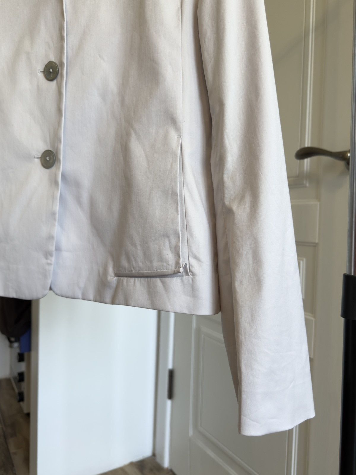 Jil Sander JIL SANDER Lightweight Cotton/Nylon Blazer Jacket Rare Piece Size M / US 6-8 / IT 42-44 - 5 Thumbnail