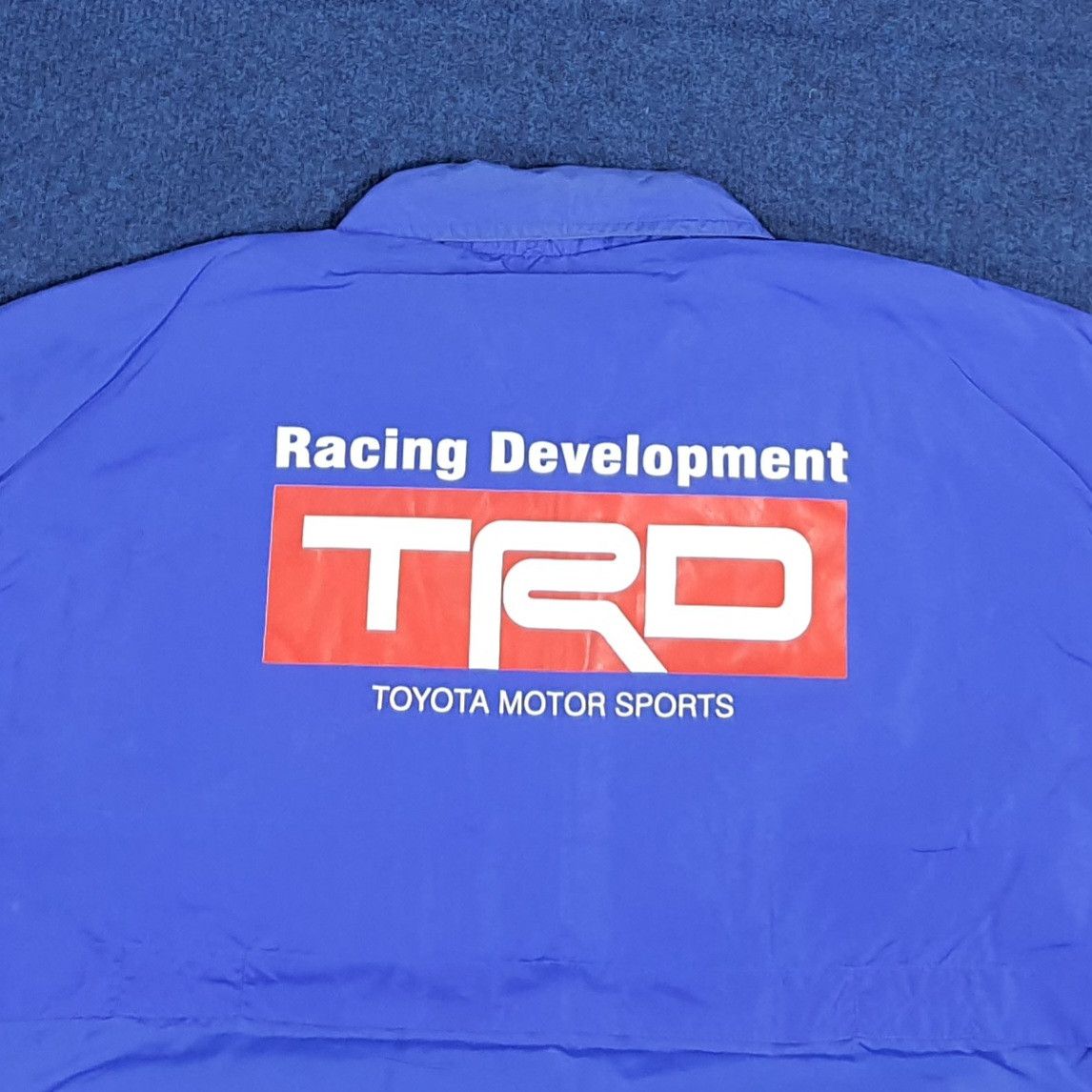 Japanese Brand Vintage TRD Toyota Racing Custom Logo Thin Jacket C281N7 Size US L / EU 52-54 / 3 - 2 Thumbnail