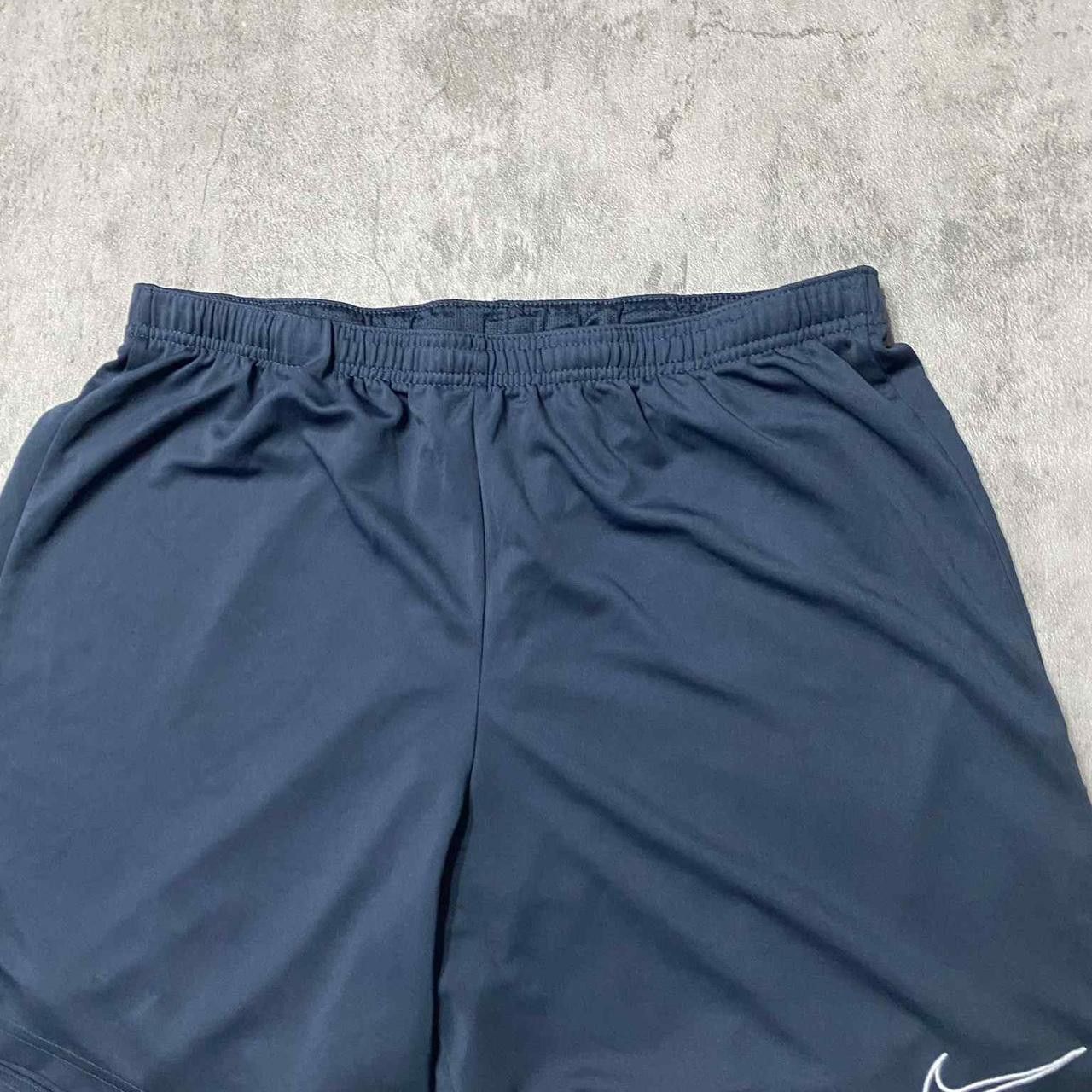 Nike Navy Nike Dri-Fit football shorts #retro Size US 36 / EU 52 - 3 Thumbnail