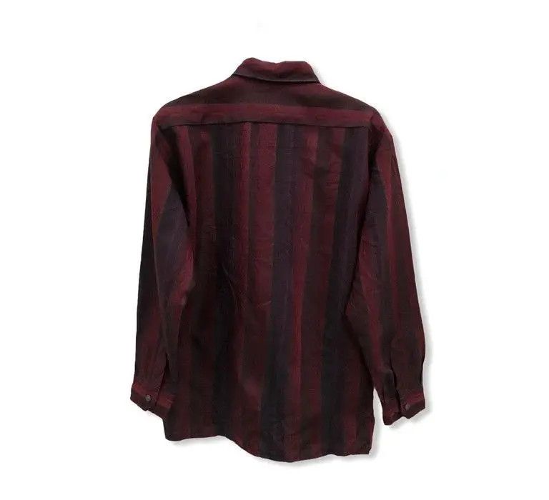 Flannel × Vintage Vintage Tokios Striped Design Flannel Shirt 👕 Size US S / EU 44-46 / 1 - 4 Thumbnail