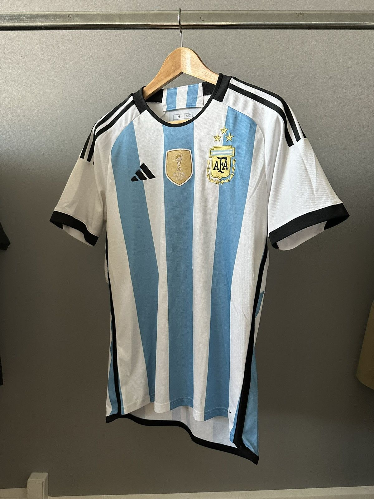 Adidas Adidas Argentina 2022 Size US M / EU 48-50 / 2 - 1 Thumbnail