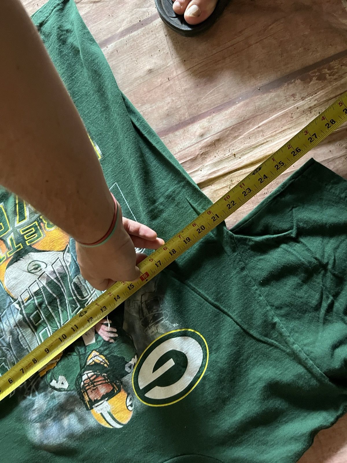 Vintage Vintage Brett Favre Green Bay Packers Shirt Size US L / EU 52-54 / 3 - 8 Thumbnail