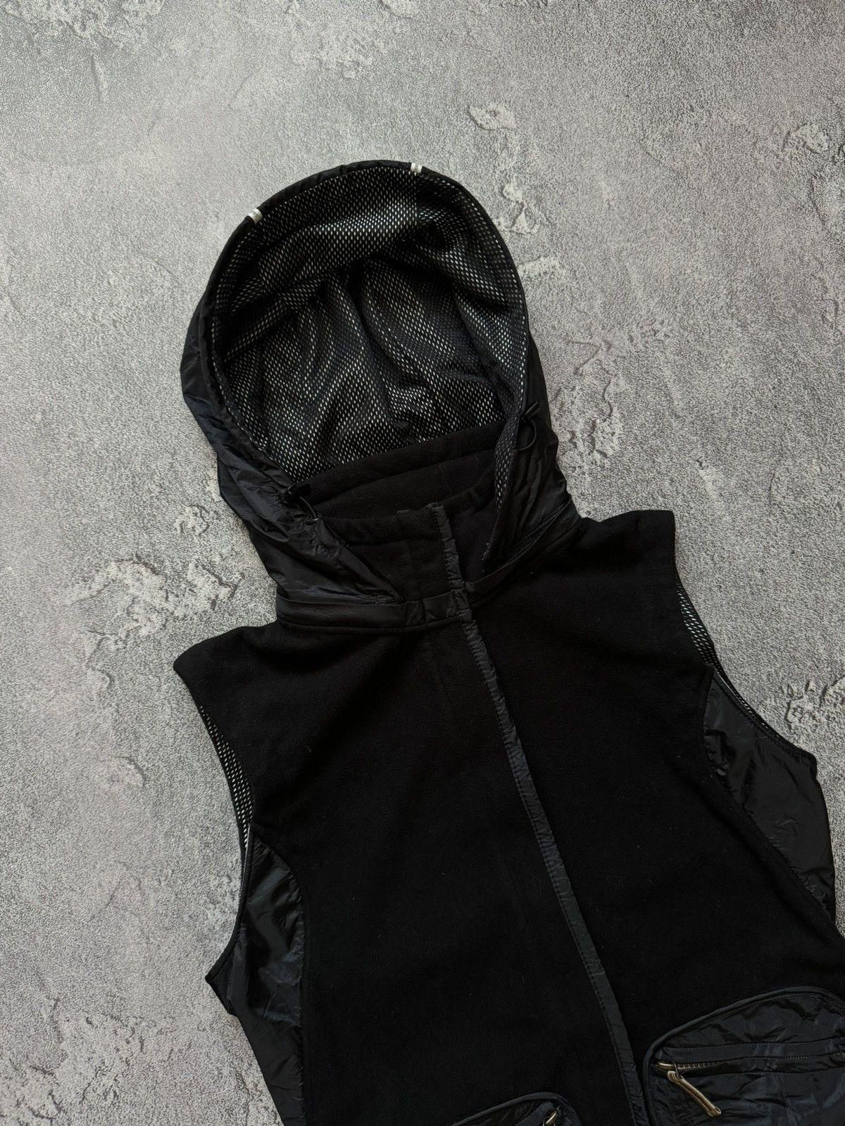 Frauenschuh × Vintage Frauenschuh M Wmns fleece vest jacket sleeveless hooded Size M / US 6-8 / IT 42-44 - 6 Thumbnail