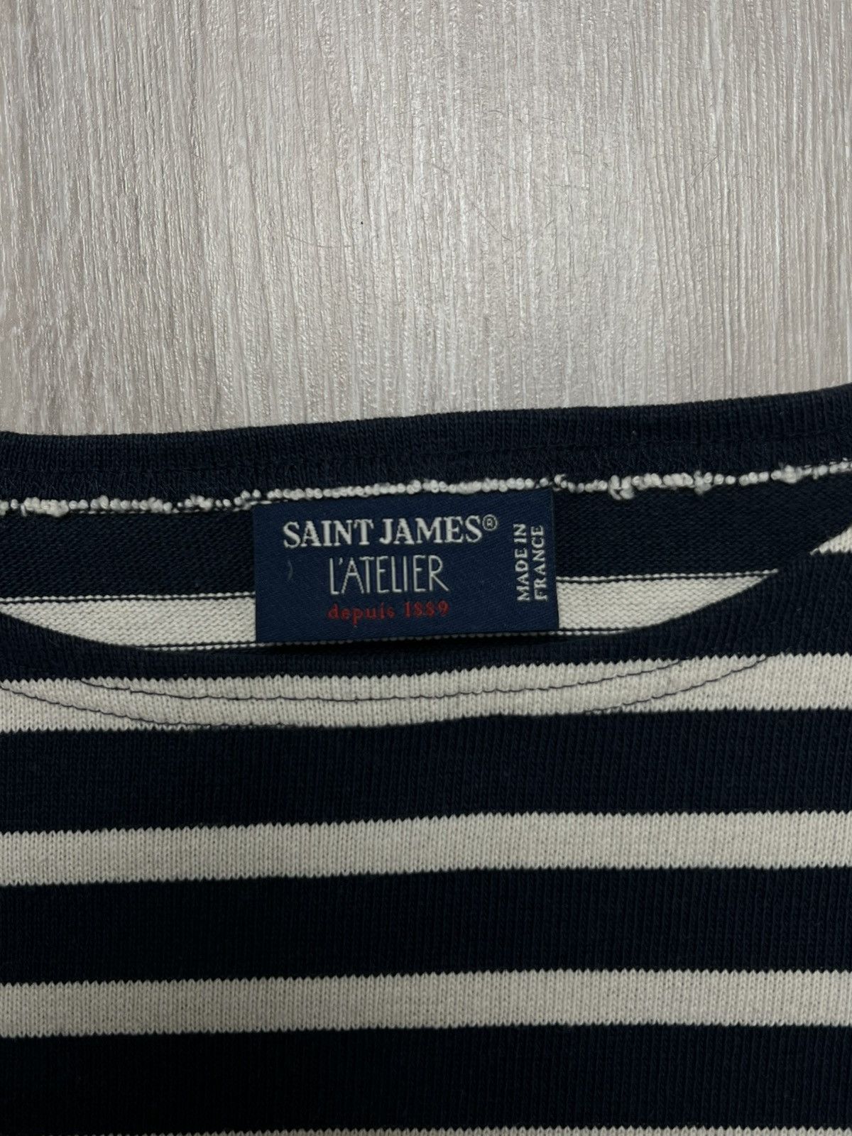 Saint James Saint James Striped Long Sleeve Jean Paul Vibe Kurt Cobain Size XS / US 0-2 / IT 36-38 - 3 Thumbnail