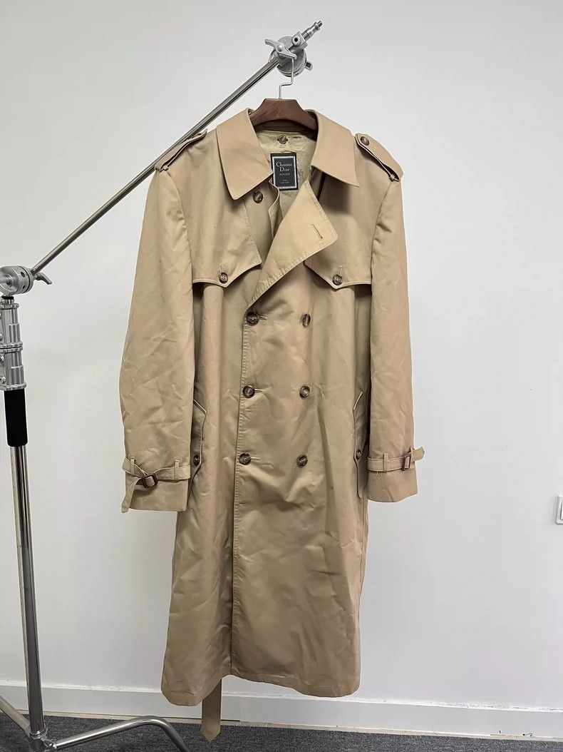 Christian Dior Monsieur Christian Dior Windbreaker with shoulder pads coat 2504-Nex Size US L / EU 52-54 / 3 - 1 Thumbnail